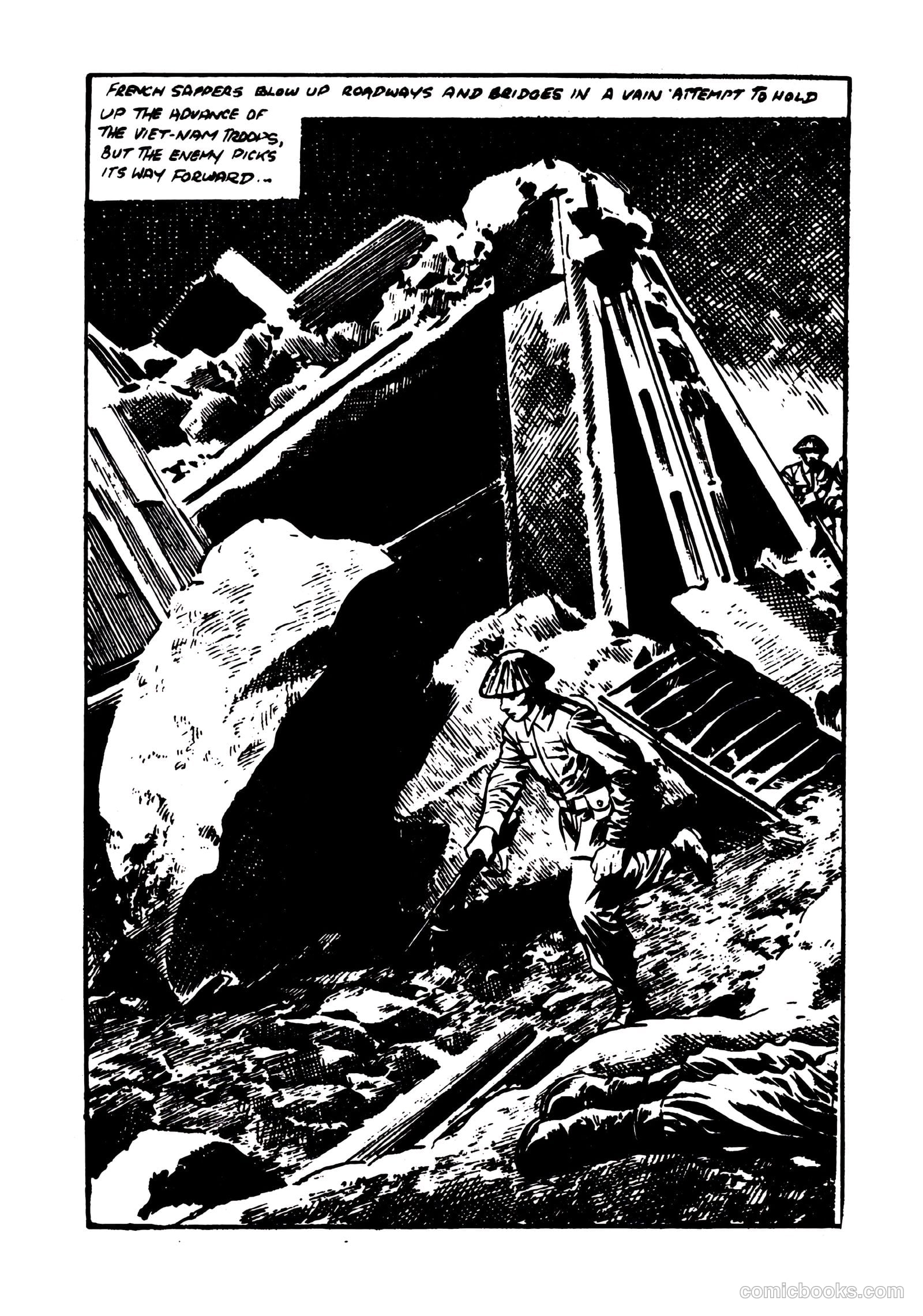 Battle Action in Pictures #4 (1959) — page 21 of 68