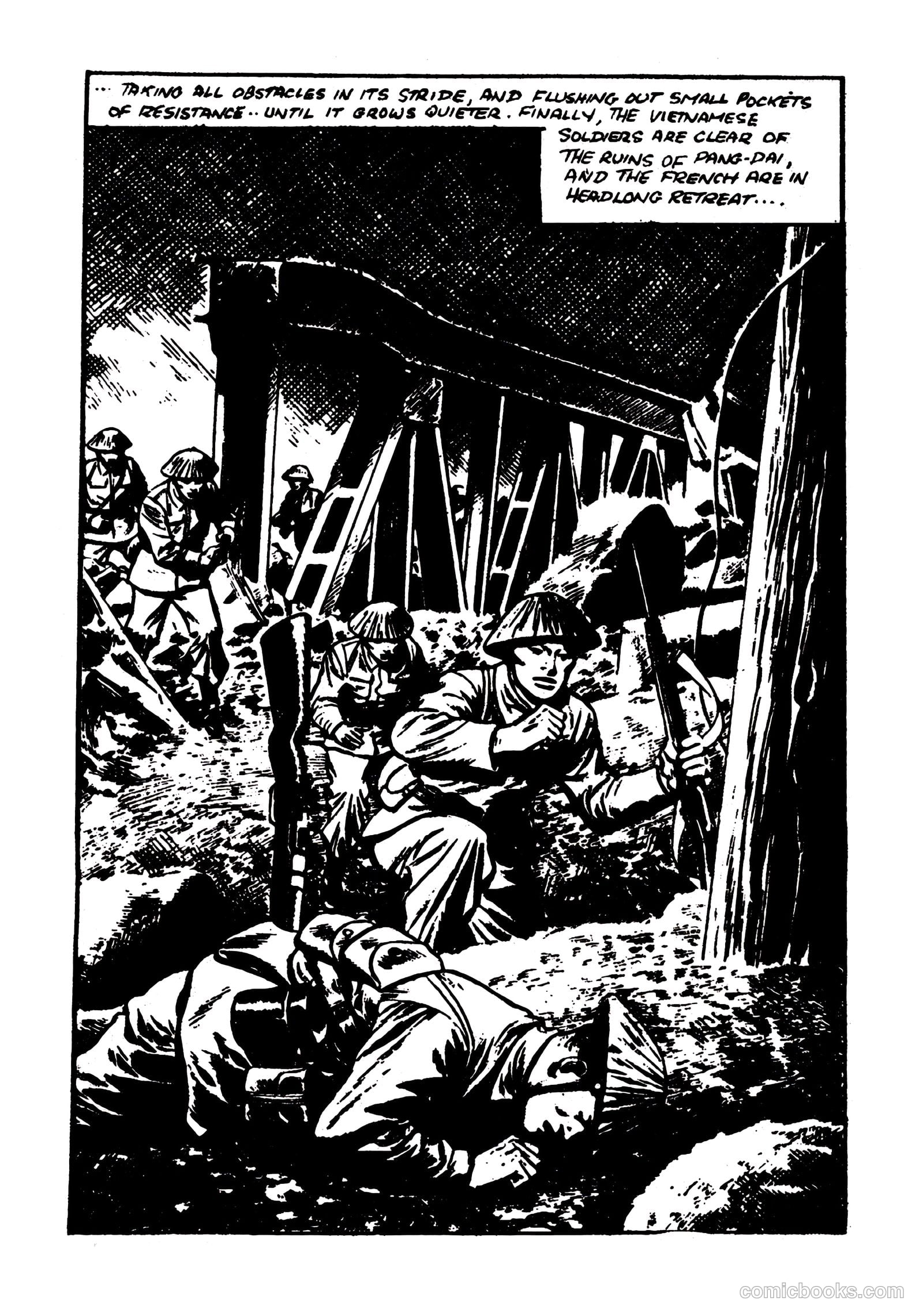 Battle Action in Pictures #4 (1959) — page 22 of 68