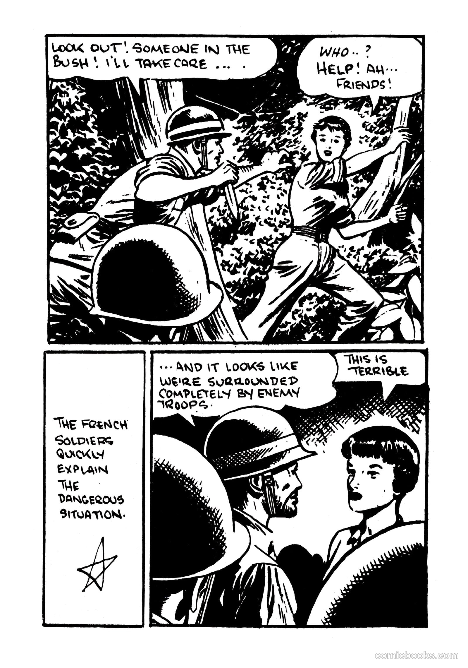 Battle Action in Pictures #4 (1959) — page 25 of 68