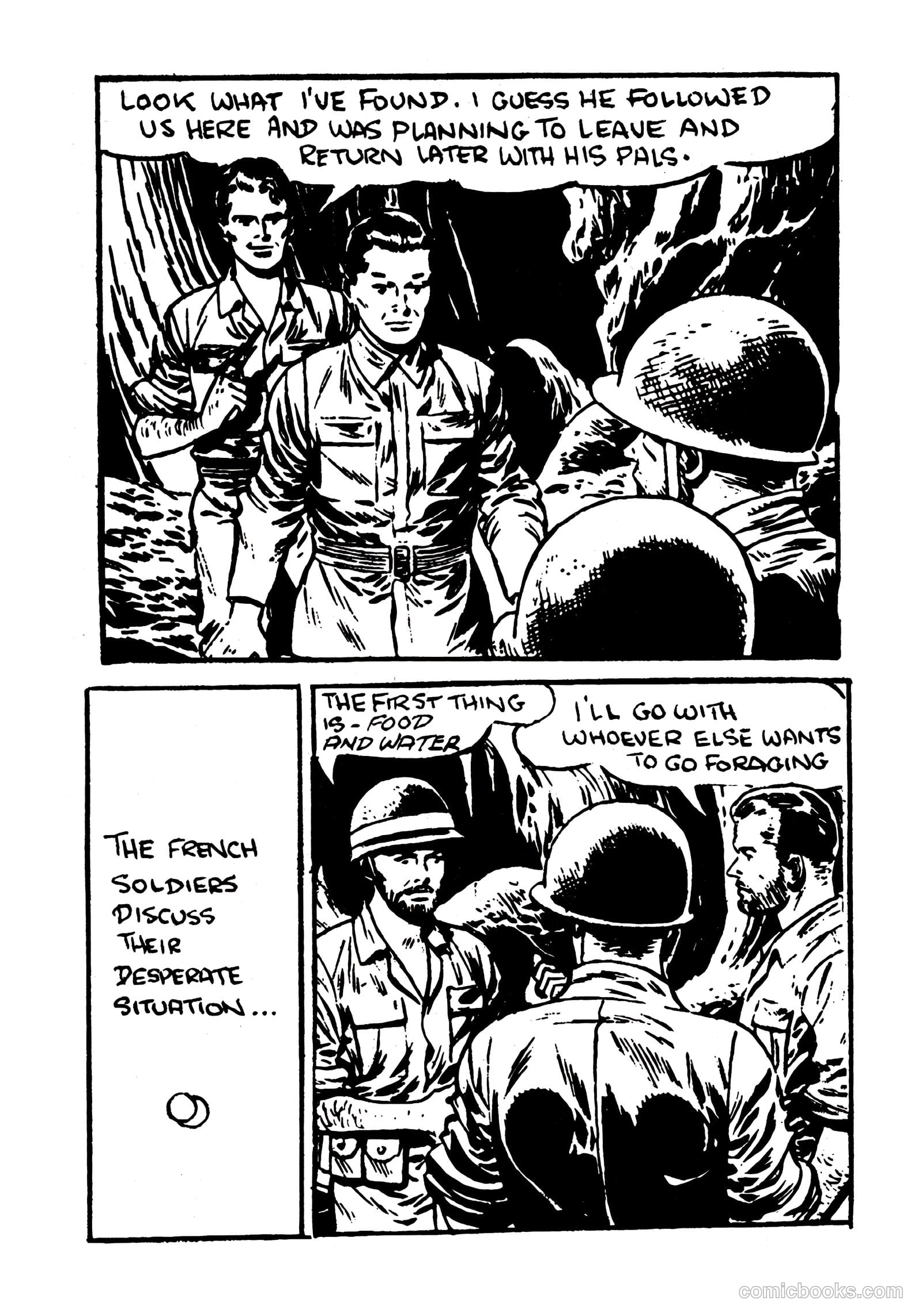 Battle Action in Pictures #4 (1959) — page 32 of 68