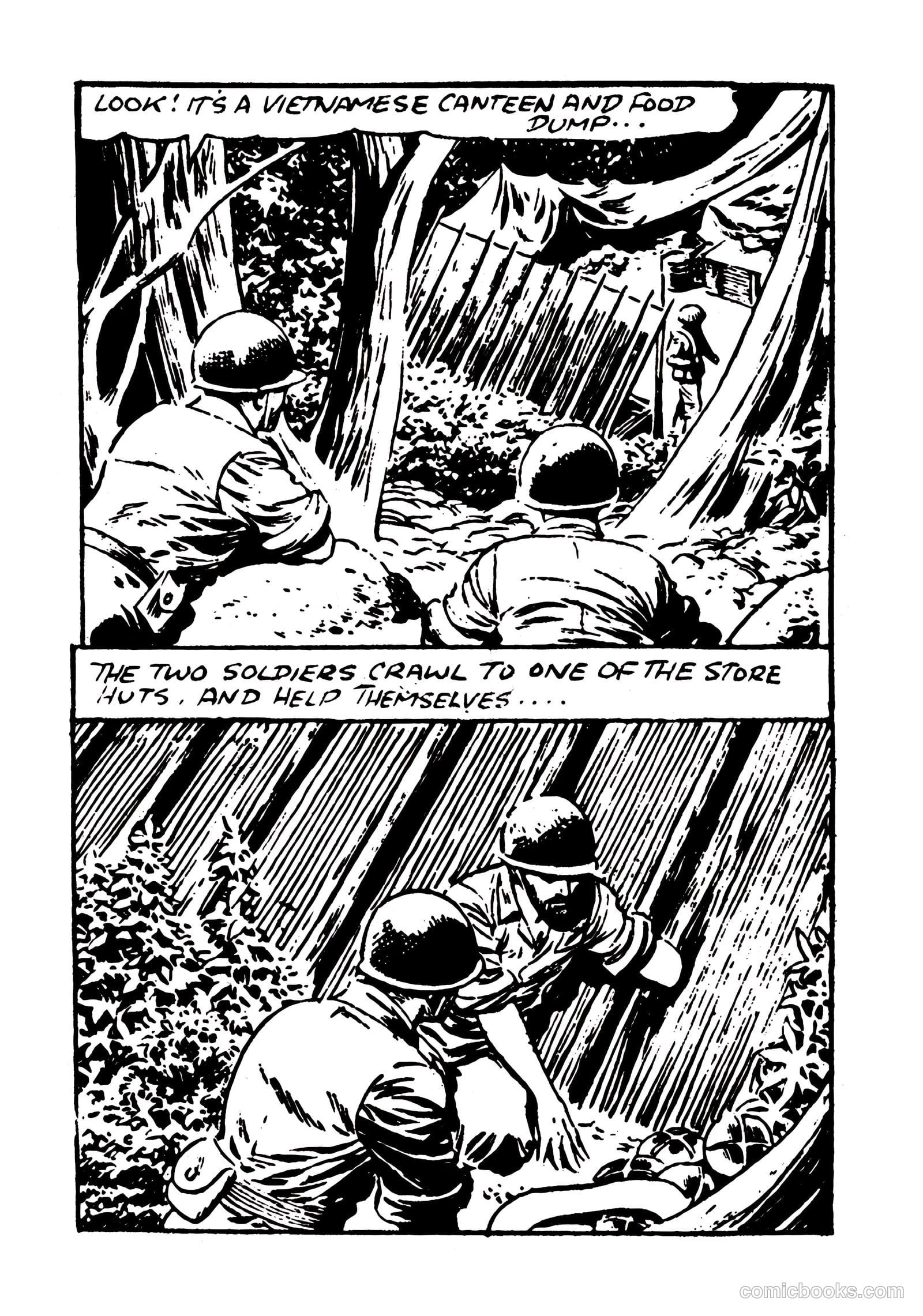 Battle Action in Pictures #4 (1959) — page 34 of 68