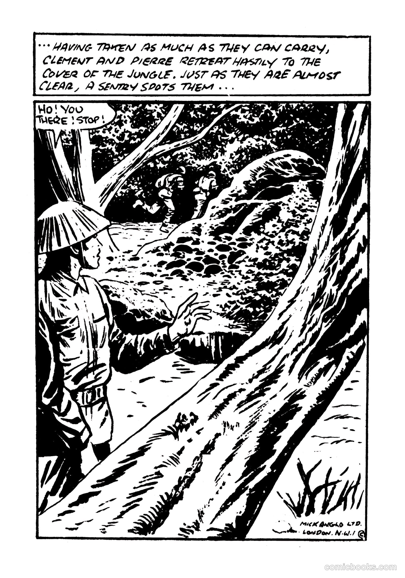 Battle Action in Pictures #4 (1959) — page 35 of 68