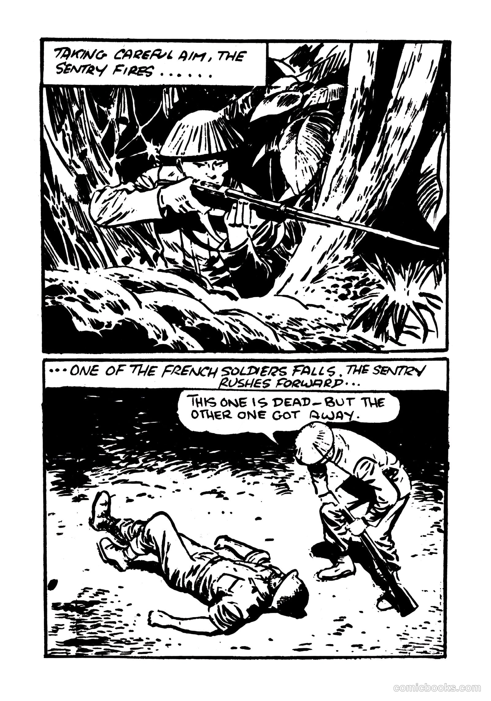 Battle Action in Pictures #4 (1959) — page 36 of 68