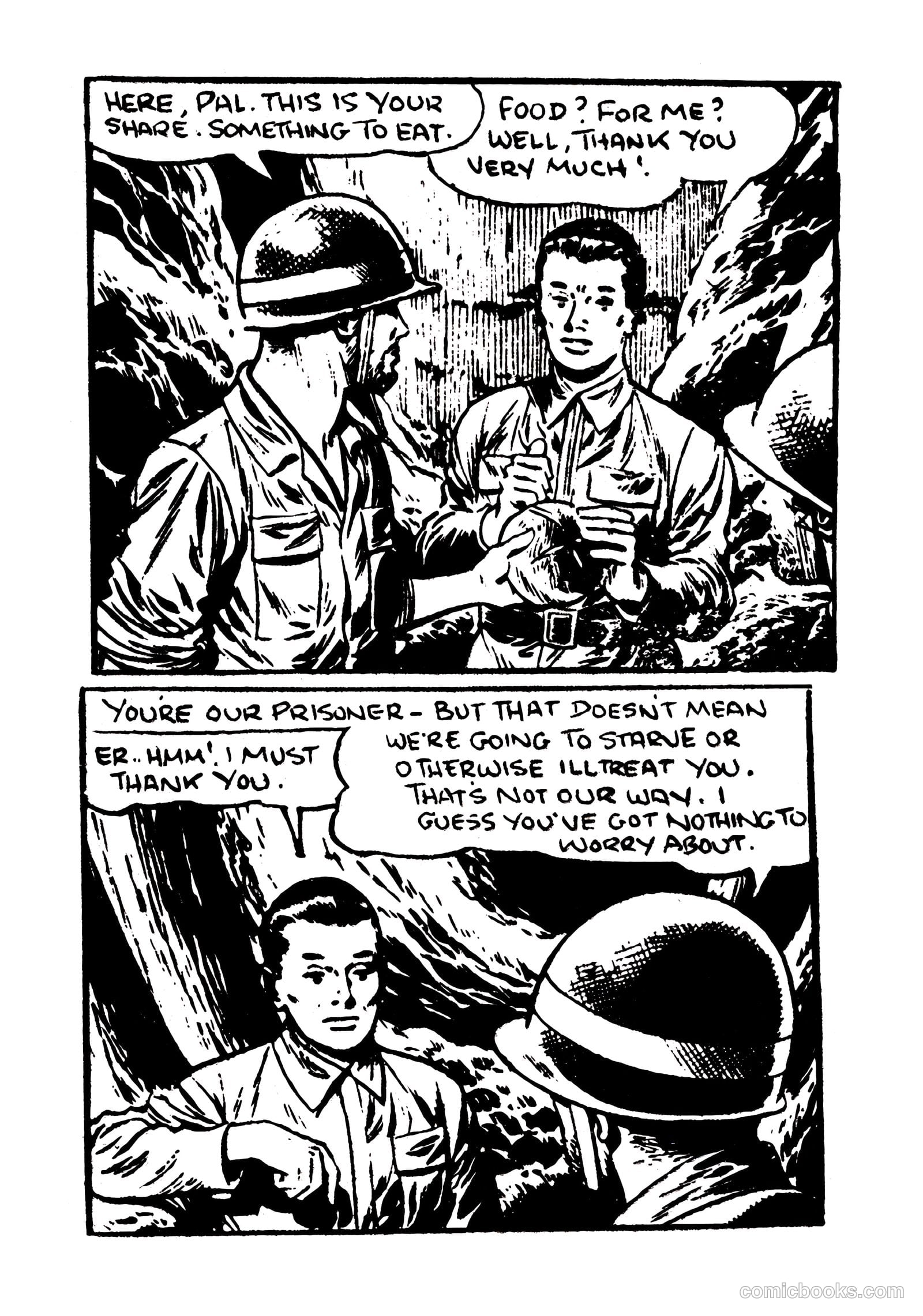 Battle Action in Pictures #4 (1959) — page 38 of 68