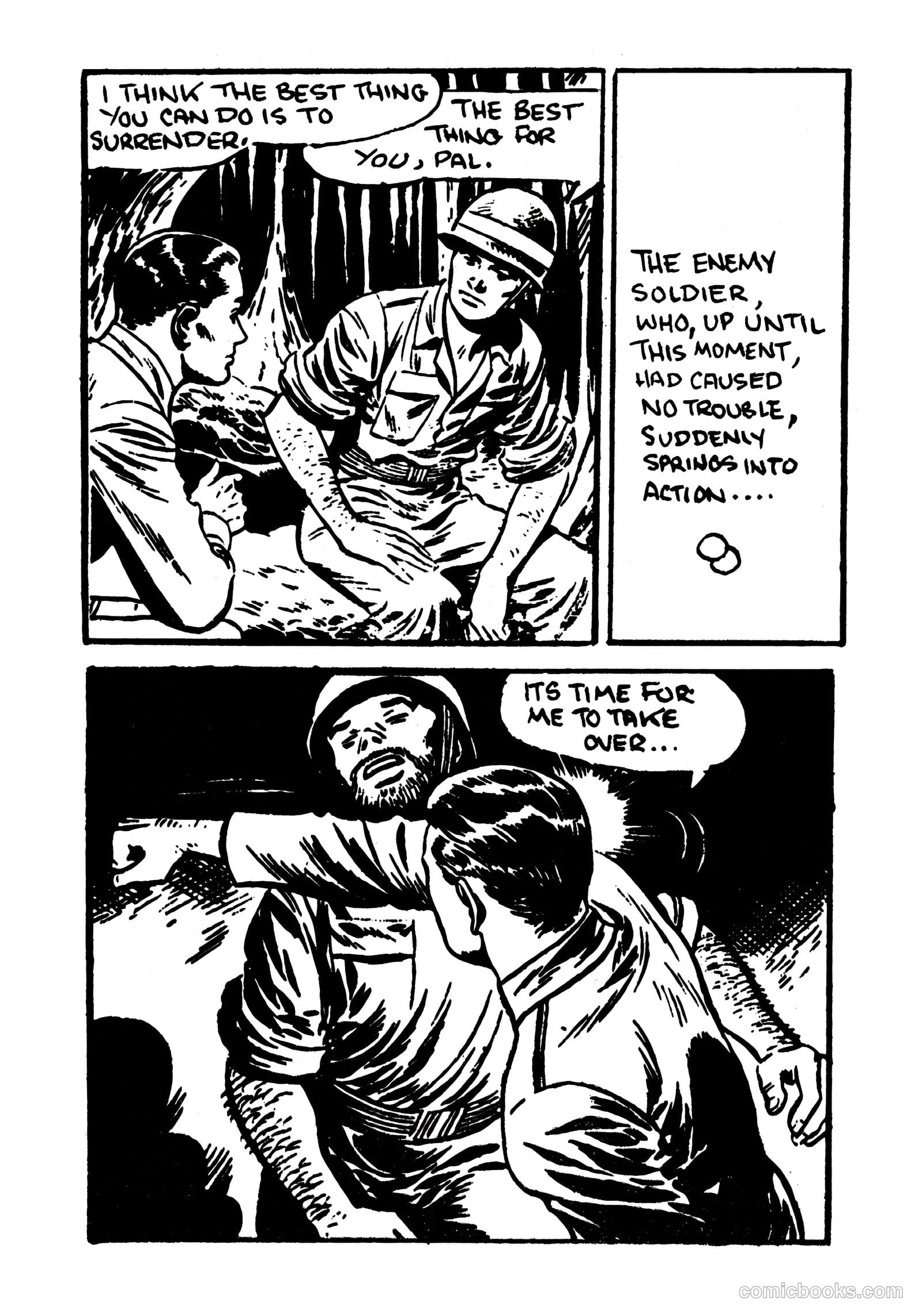 Battle Action in Pictures #4 (1959) — page 41 of 68