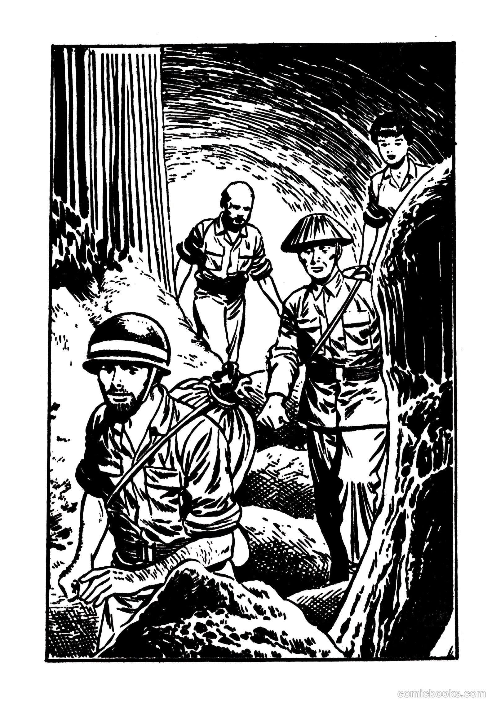 Battle Action in Pictures #4 (1959) — page 55 of 68