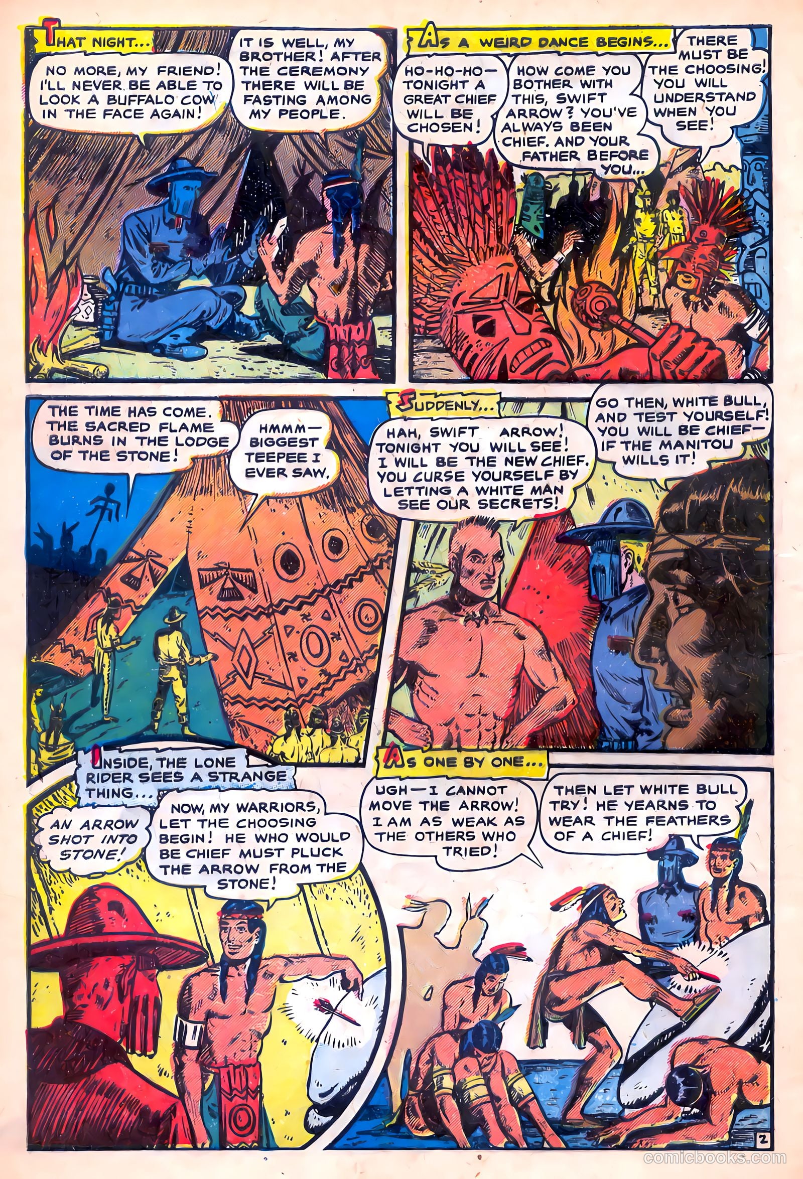 Swift Arrow #1 (1954) — page 4 of 36