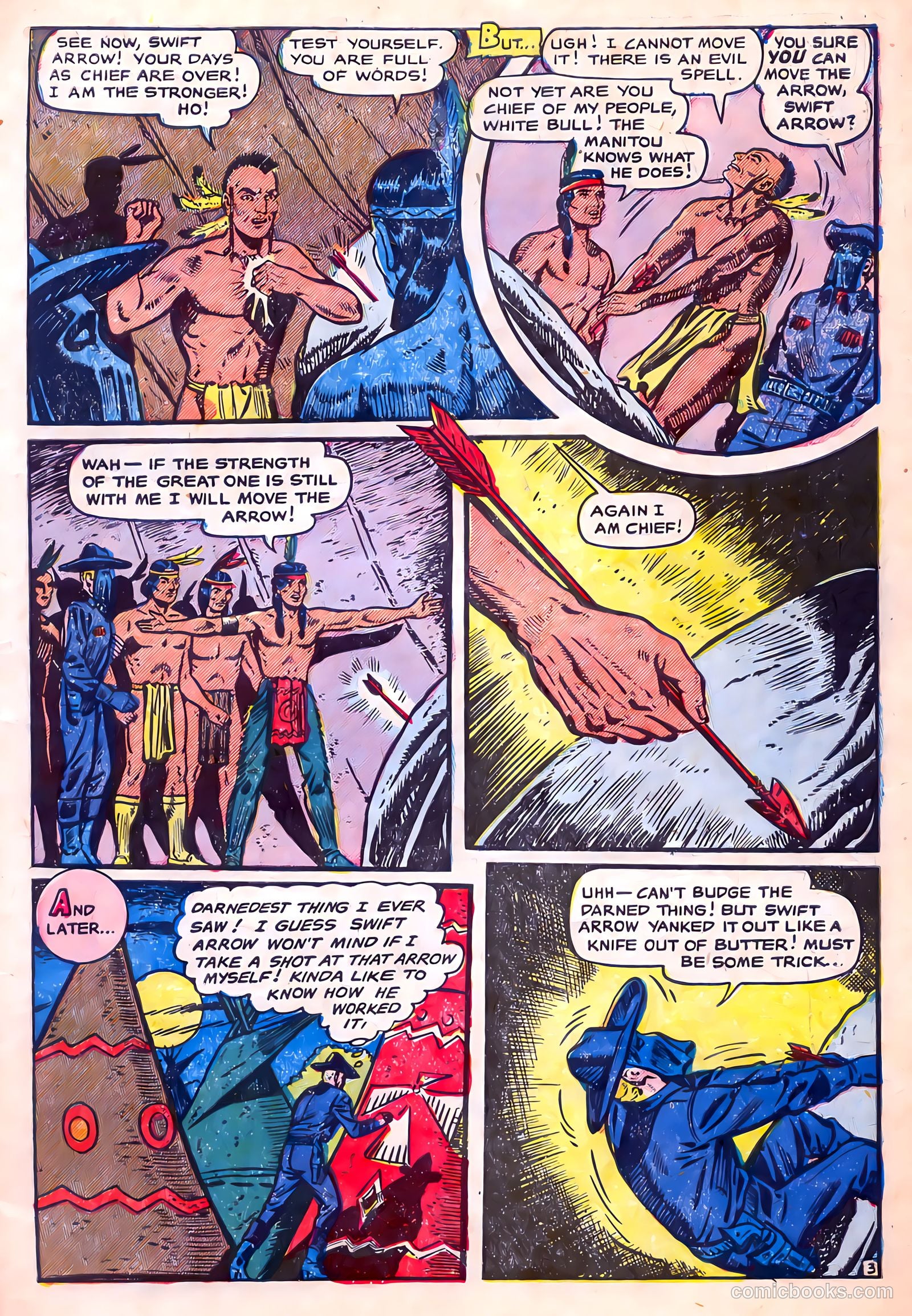 Swift Arrow #1 (1954) — page 5 of 36