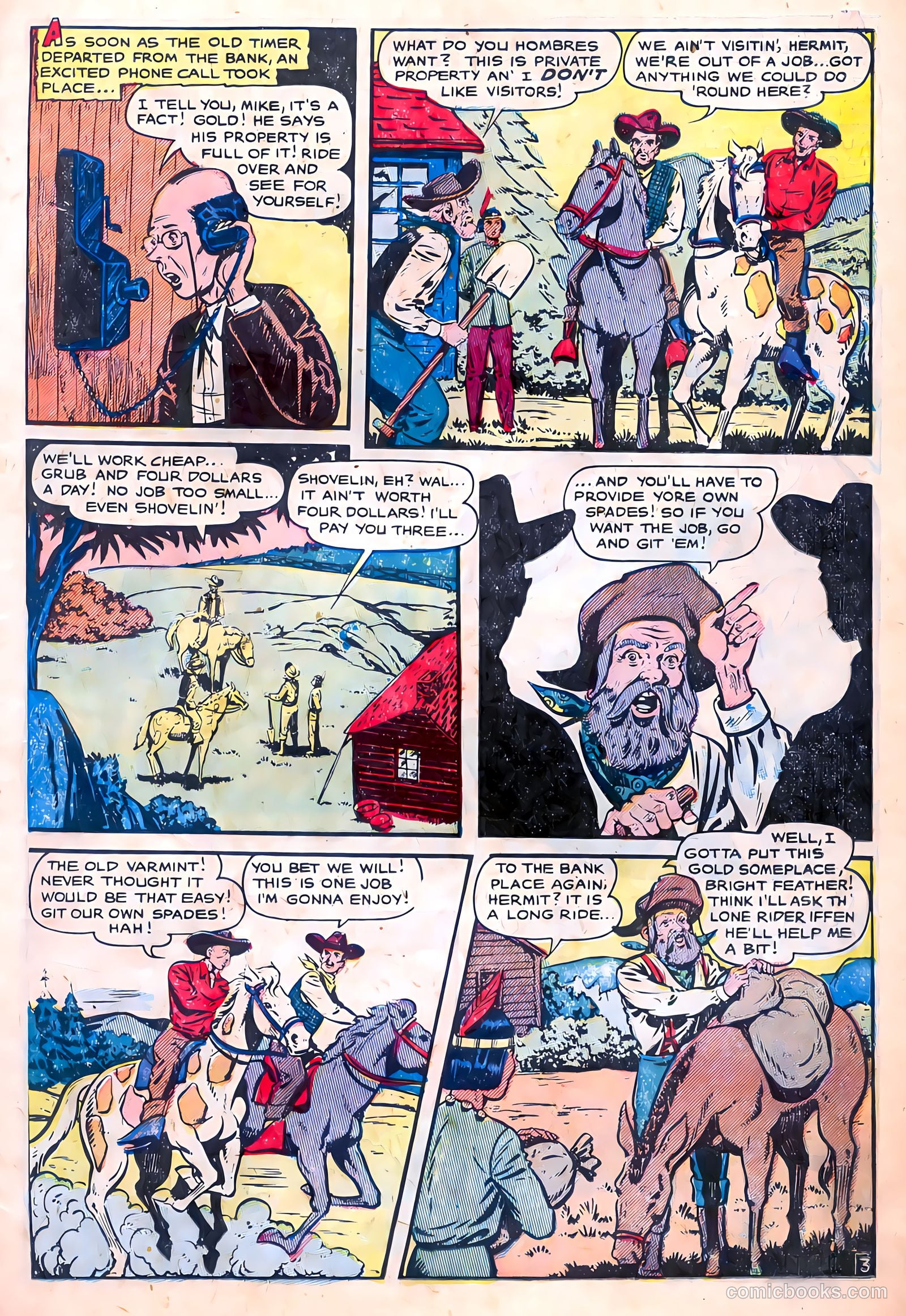 Swift Arrow #1 (1954) — page 13 of 36