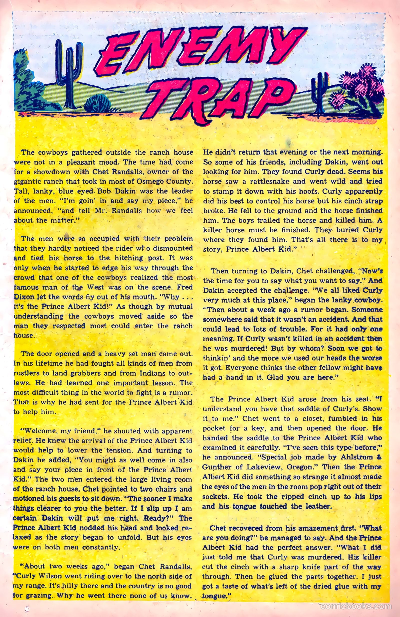 Swift Arrow #1 (1954) — page 17 of 36