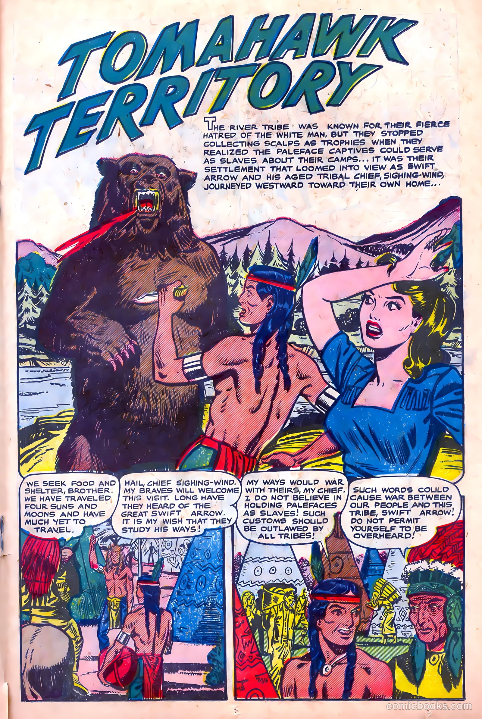 Swift Arrow #1 (1954) — page 19 of 36