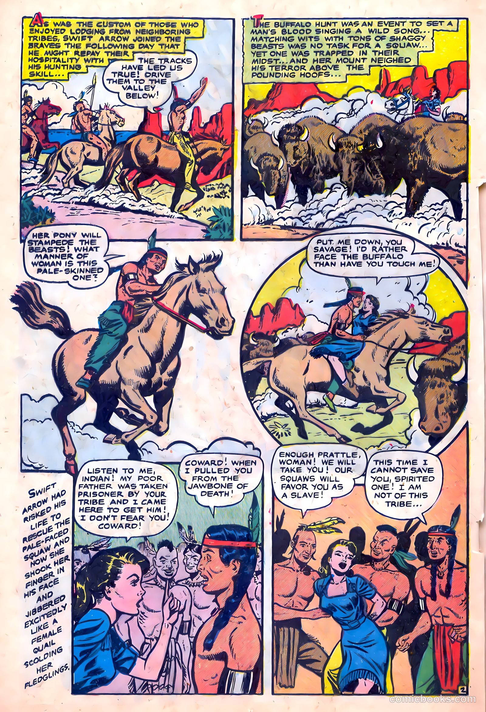 Swift Arrow #1 (1954) — page 20 of 36