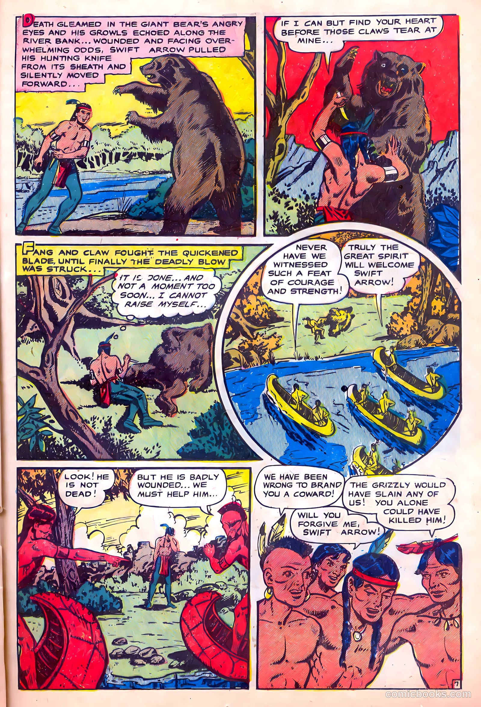 Swift Arrow #1 (1954) — page 25 of 36
