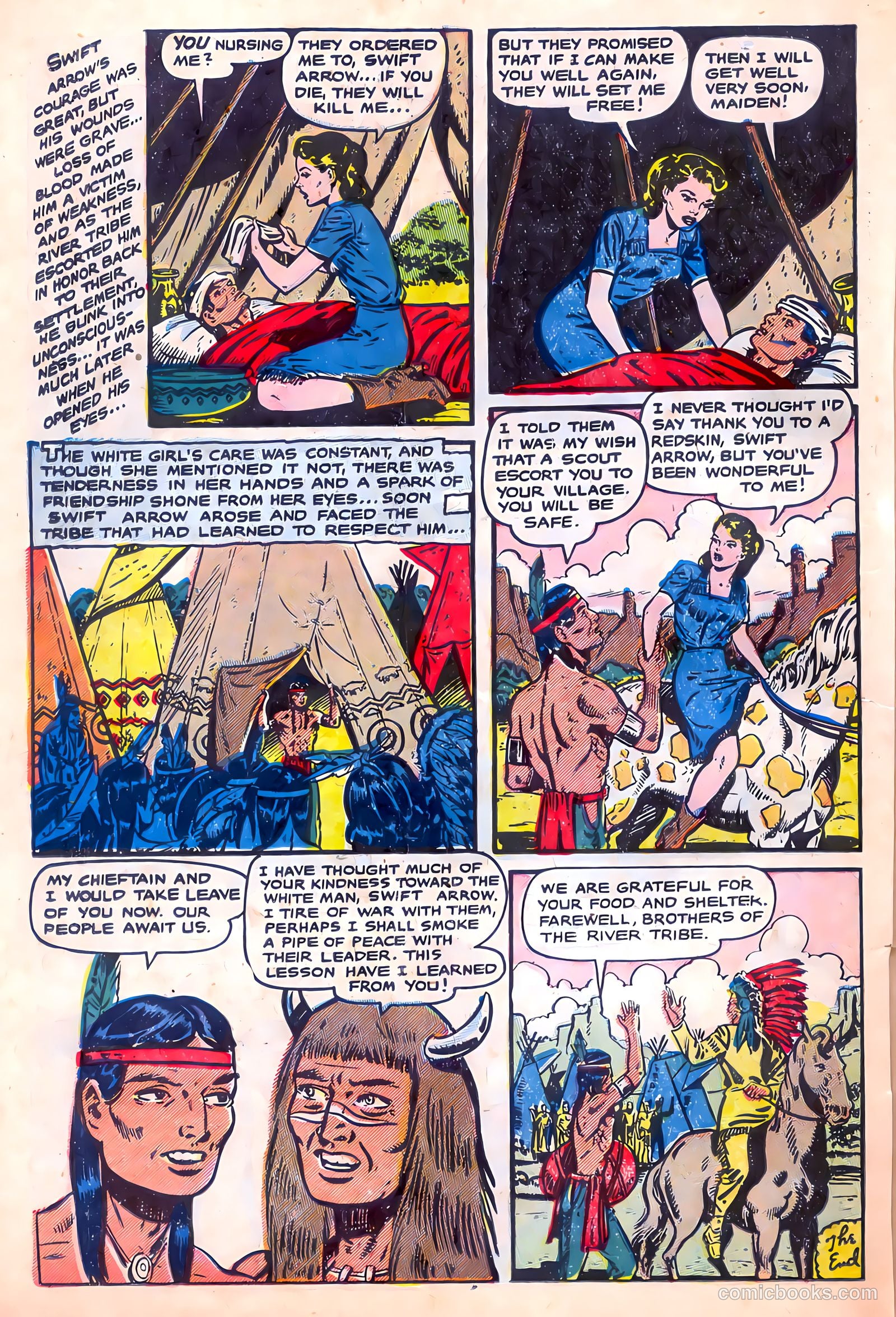 Swift Arrow #1 (1954) — page 26 of 36