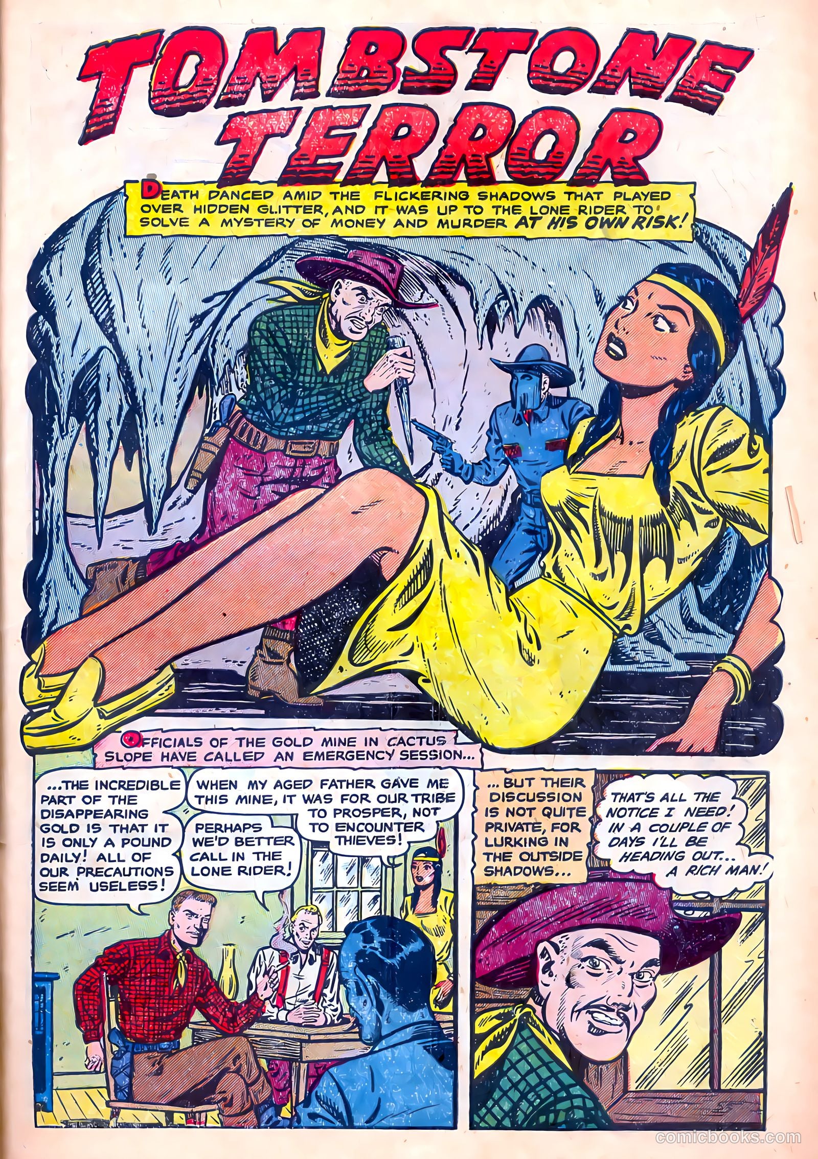 Swift Arrow #1 (1954) — page 27 of 36