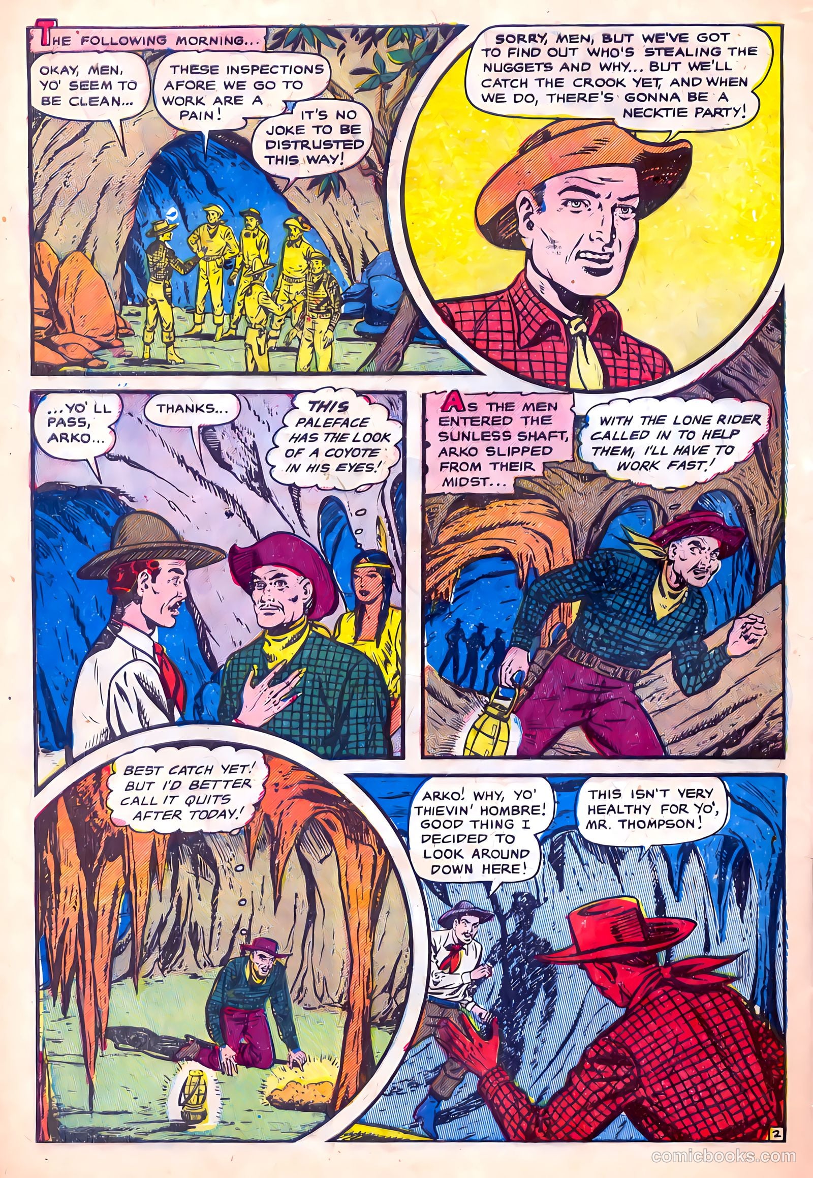 Swift Arrow #1 (1954) — page 28 of 36