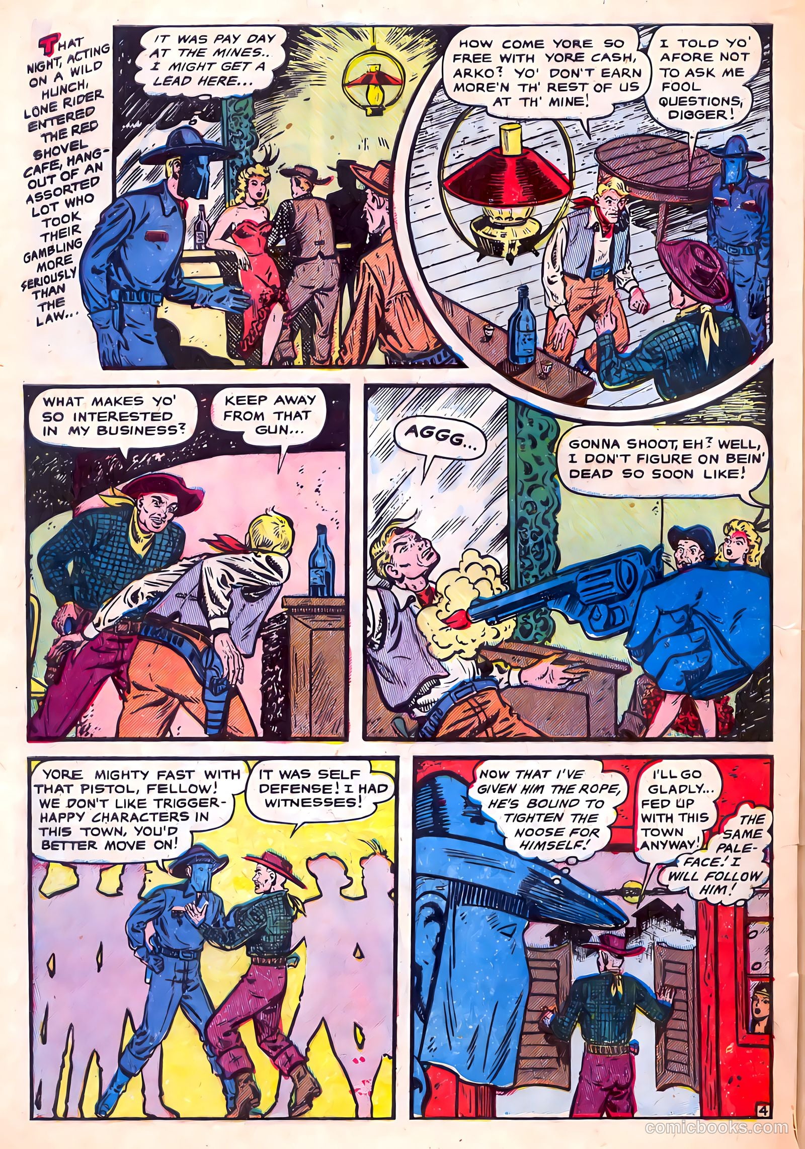 Swift Arrow #1 (1954) — page 30 of 36