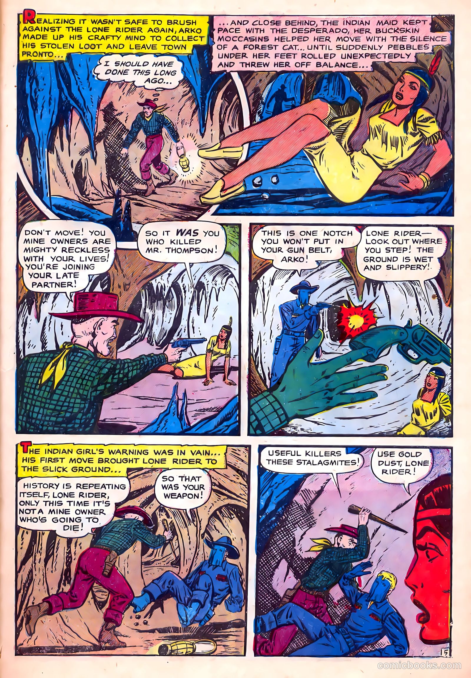 Swift Arrow #1 (1954) — page 31 of 36