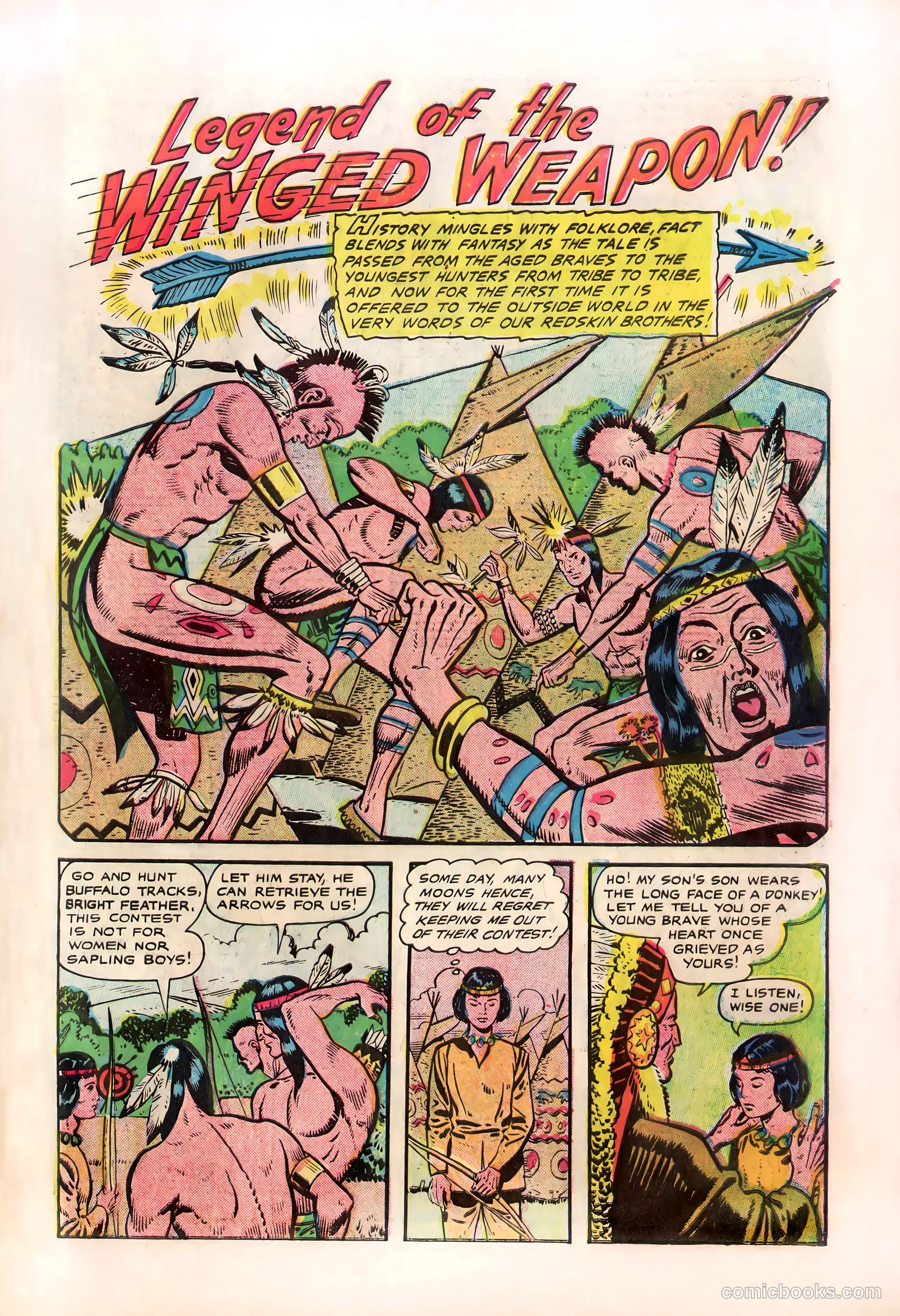 Swift Arrow #1 (1957) — page 3 of 36