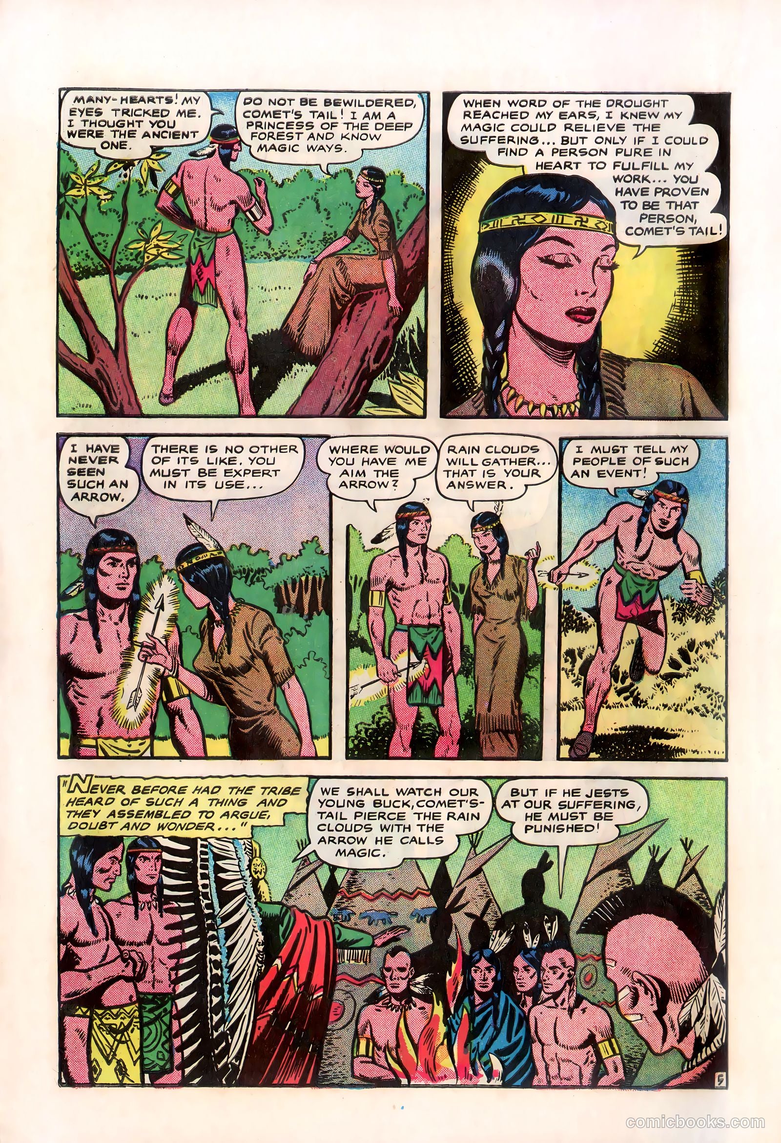 Swift Arrow #1 (1957) — page 8 of 36