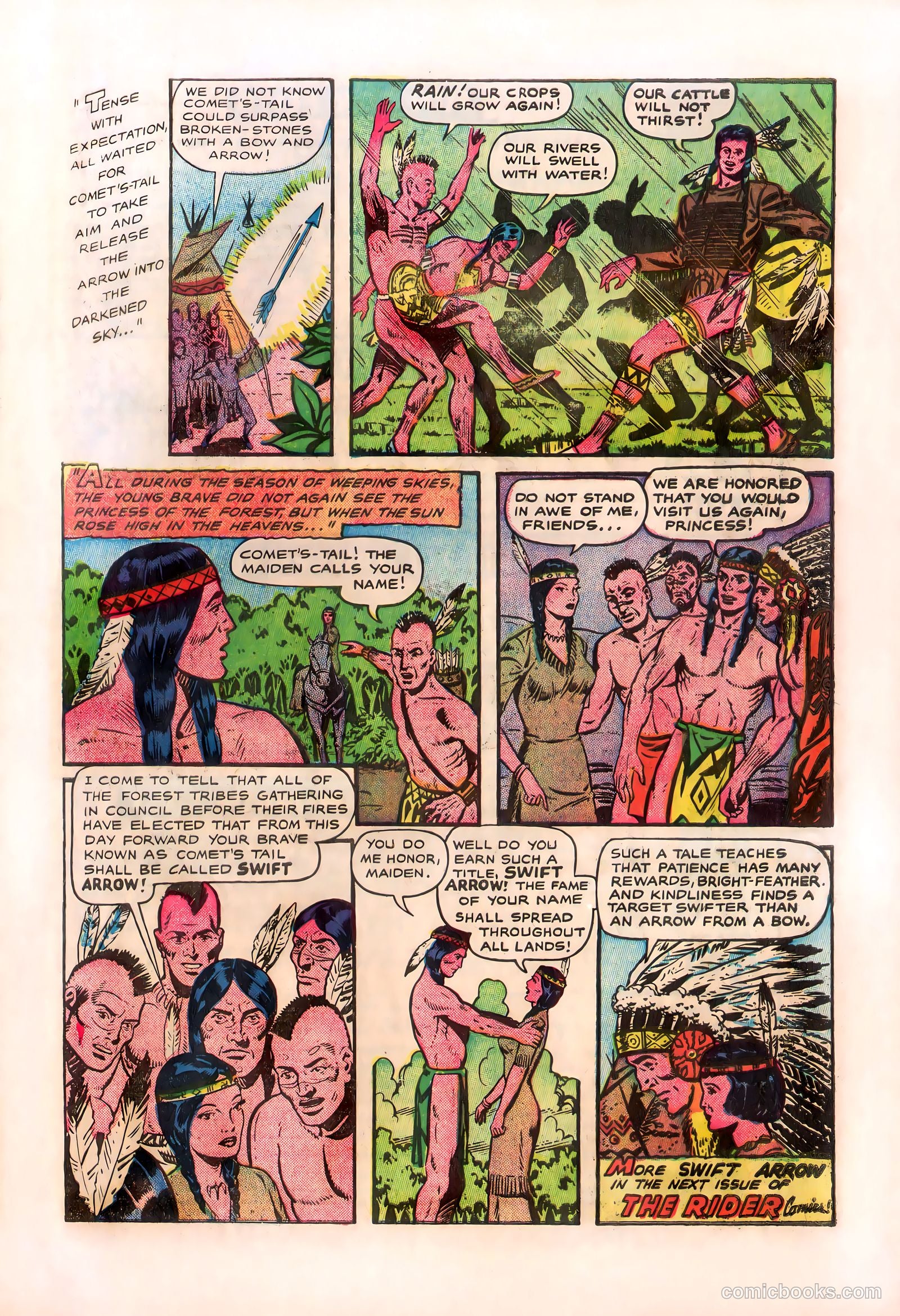 Swift Arrow #1 (1957) — page 9 of 36
