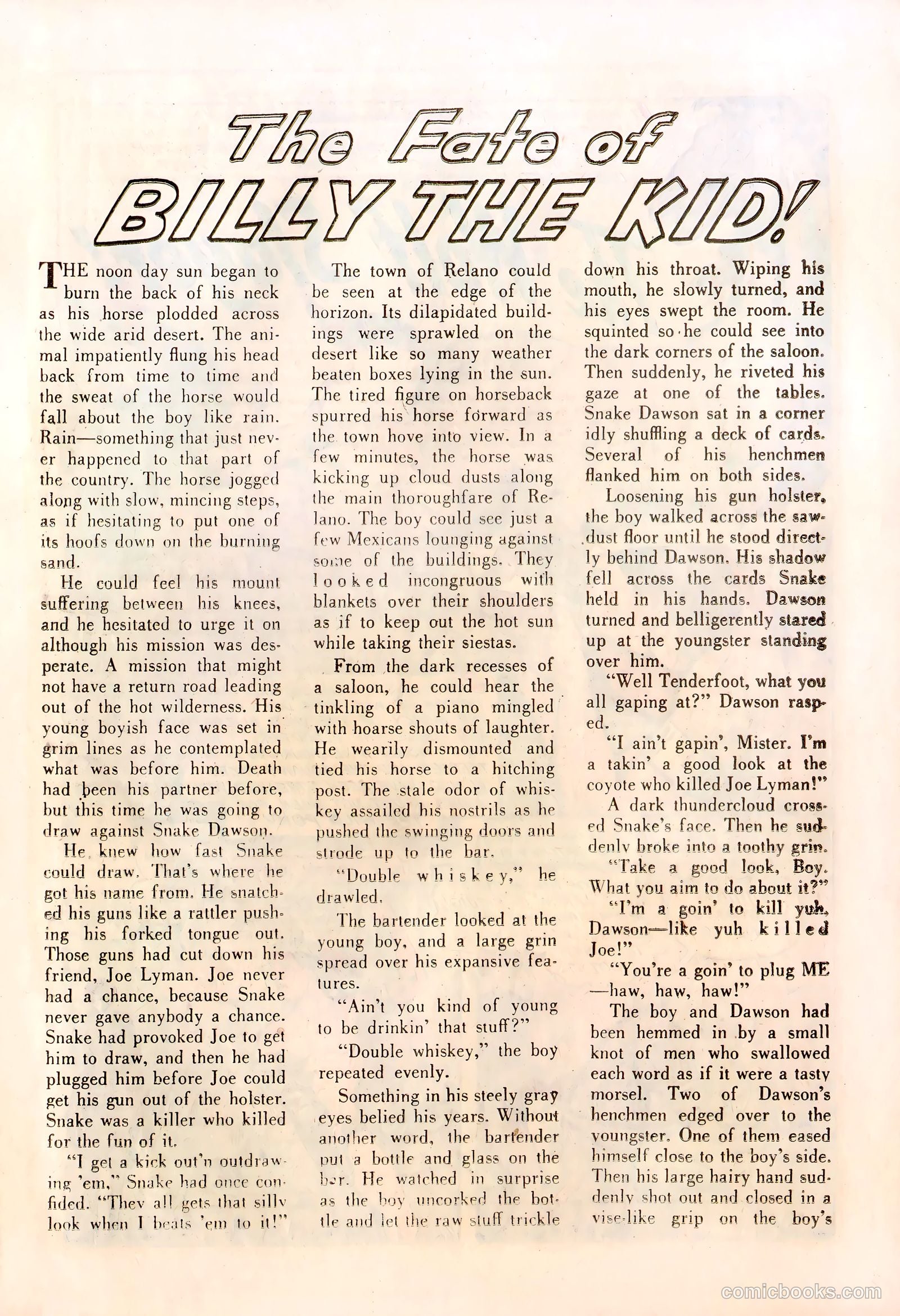 Swift Arrow #1 (1957) — page 11 of 36