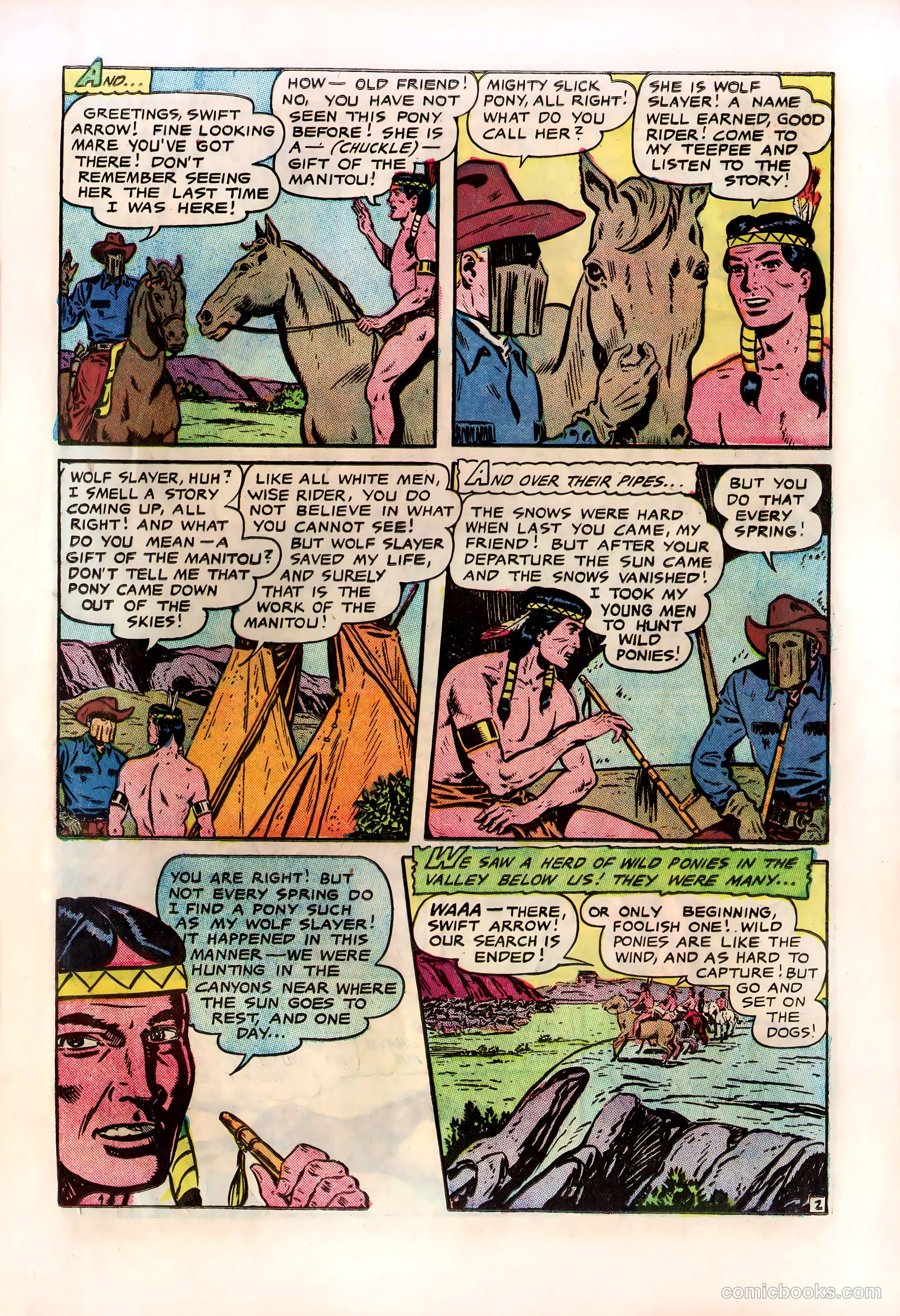 Swift Arrow #1 (1957) — page 13 of 36