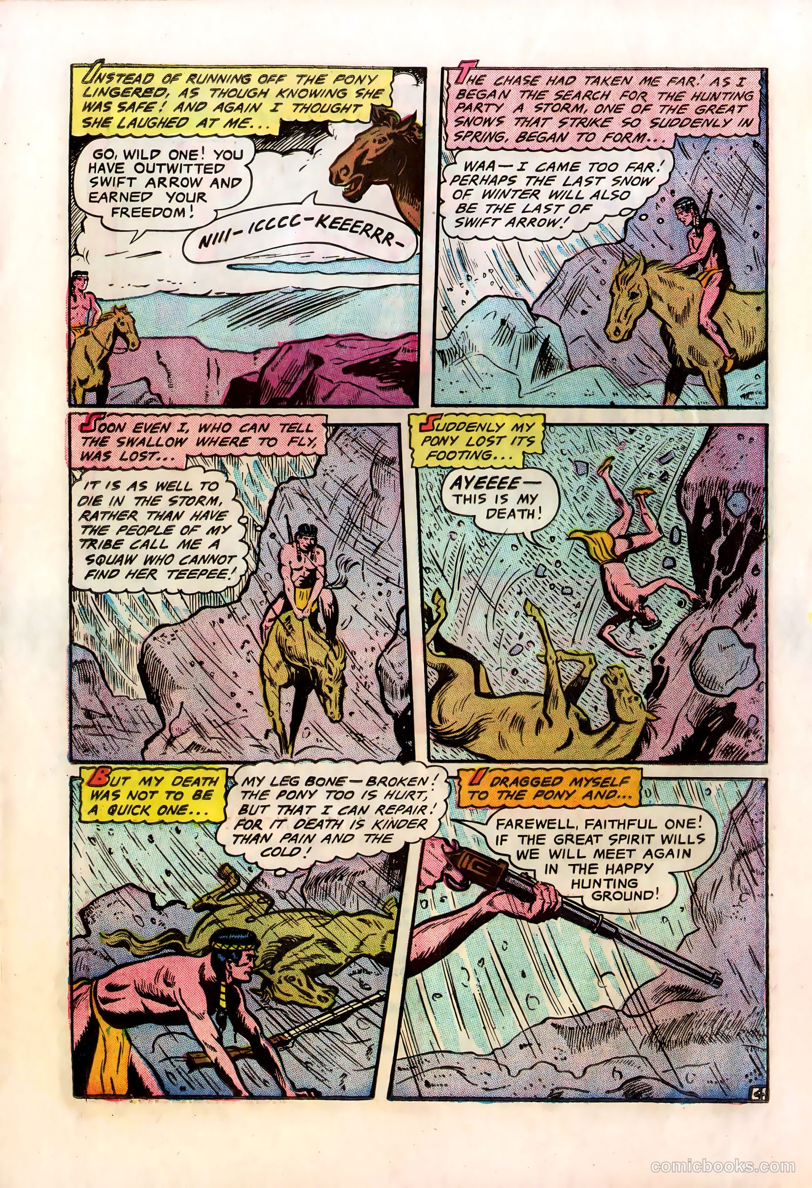 Swift Arrow #1 (1957) — page 16 of 36