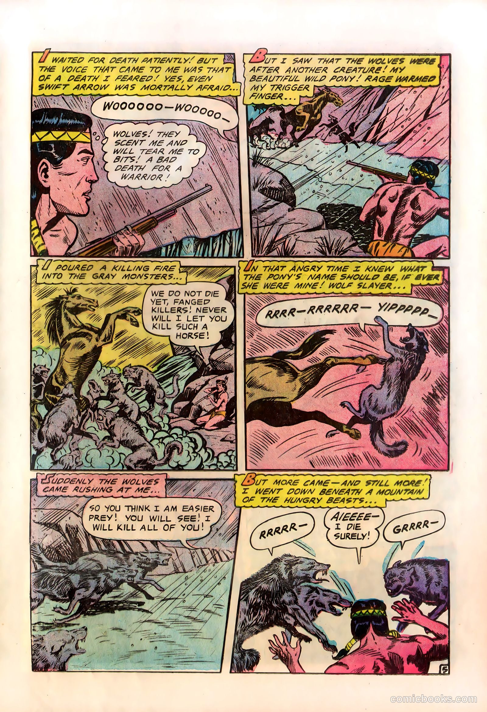 Swift Arrow #1 (1957) — page 17 of 36