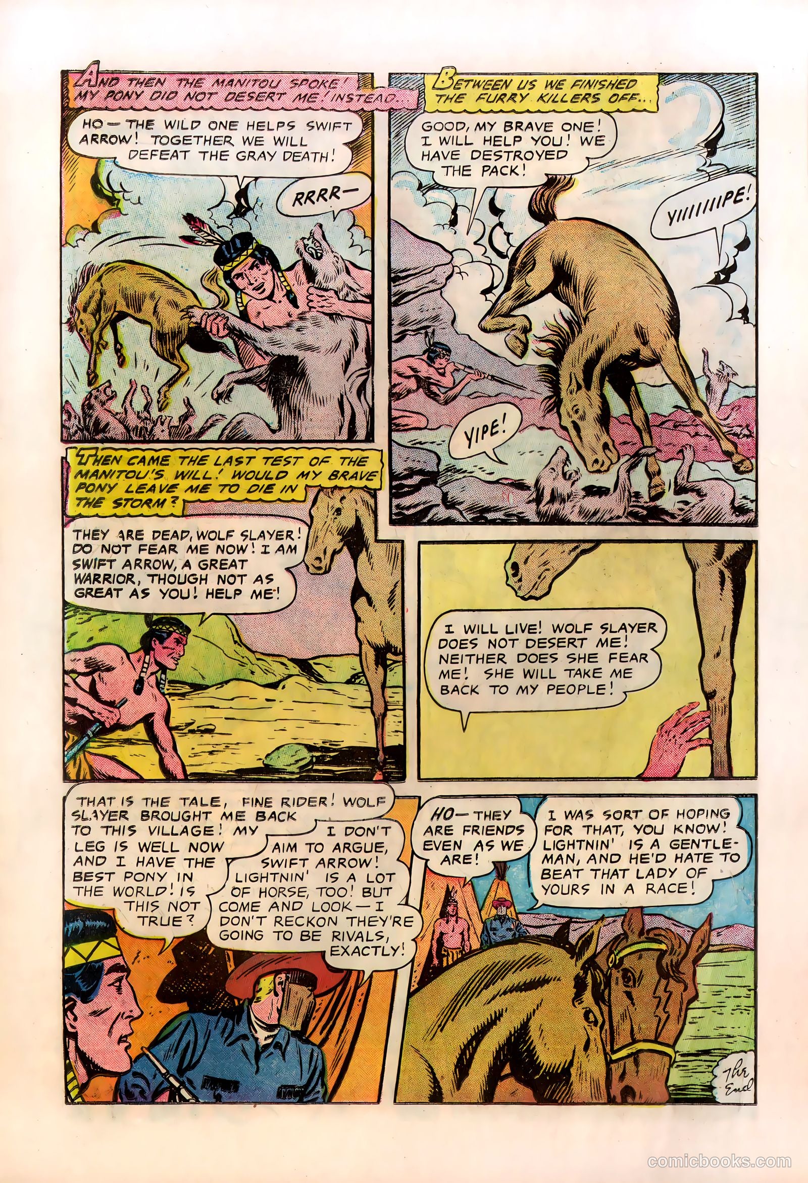 Swift Arrow #1 (1957) — page 18 of 36