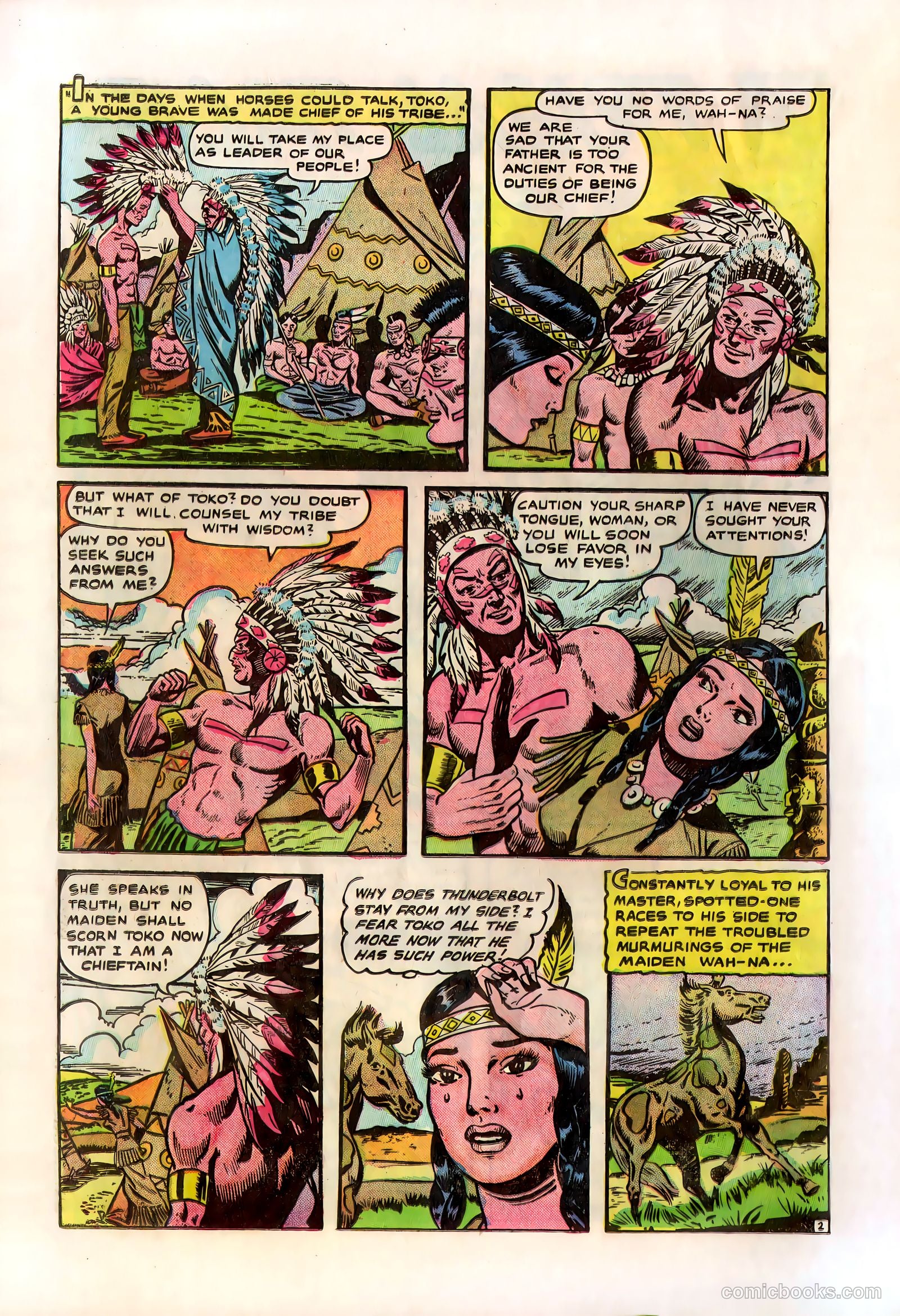 Swift Arrow #1 (1957) — page 20 of 36