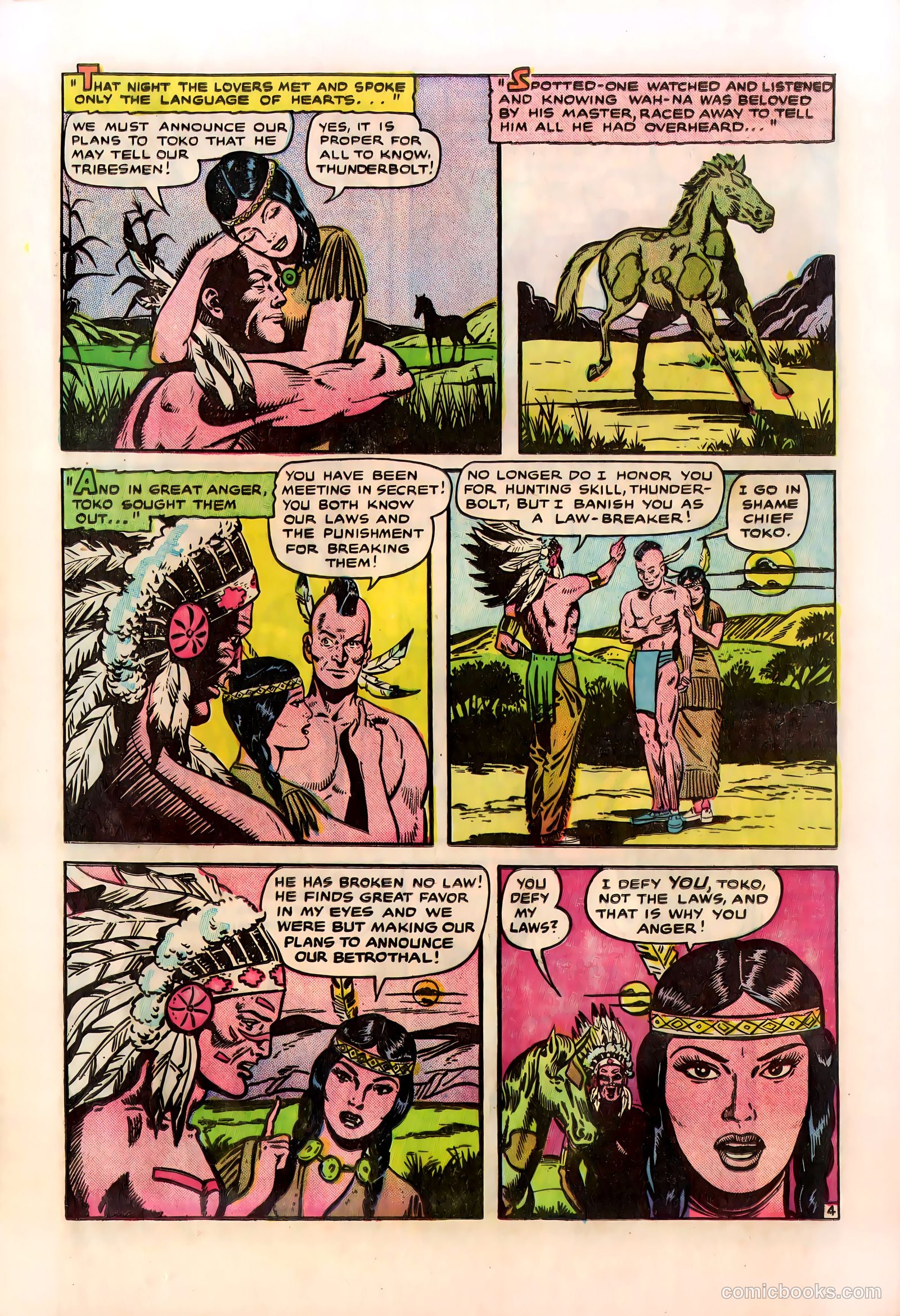 Swift Arrow #1 (1957) — page 23 of 36