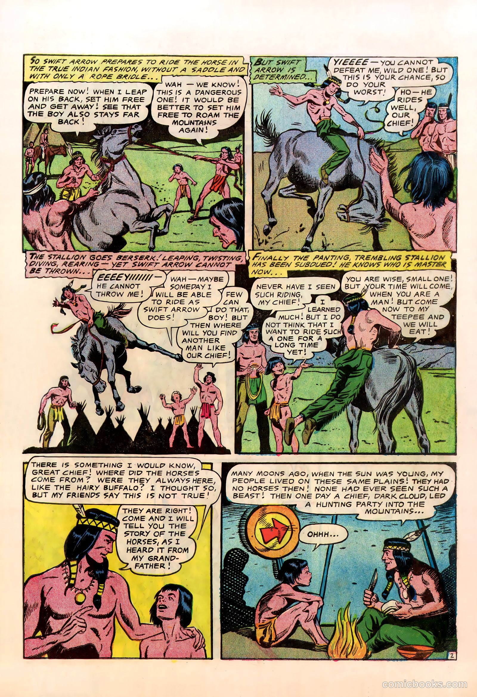 Swift Arrow #1 (1957) — page 29 of 36