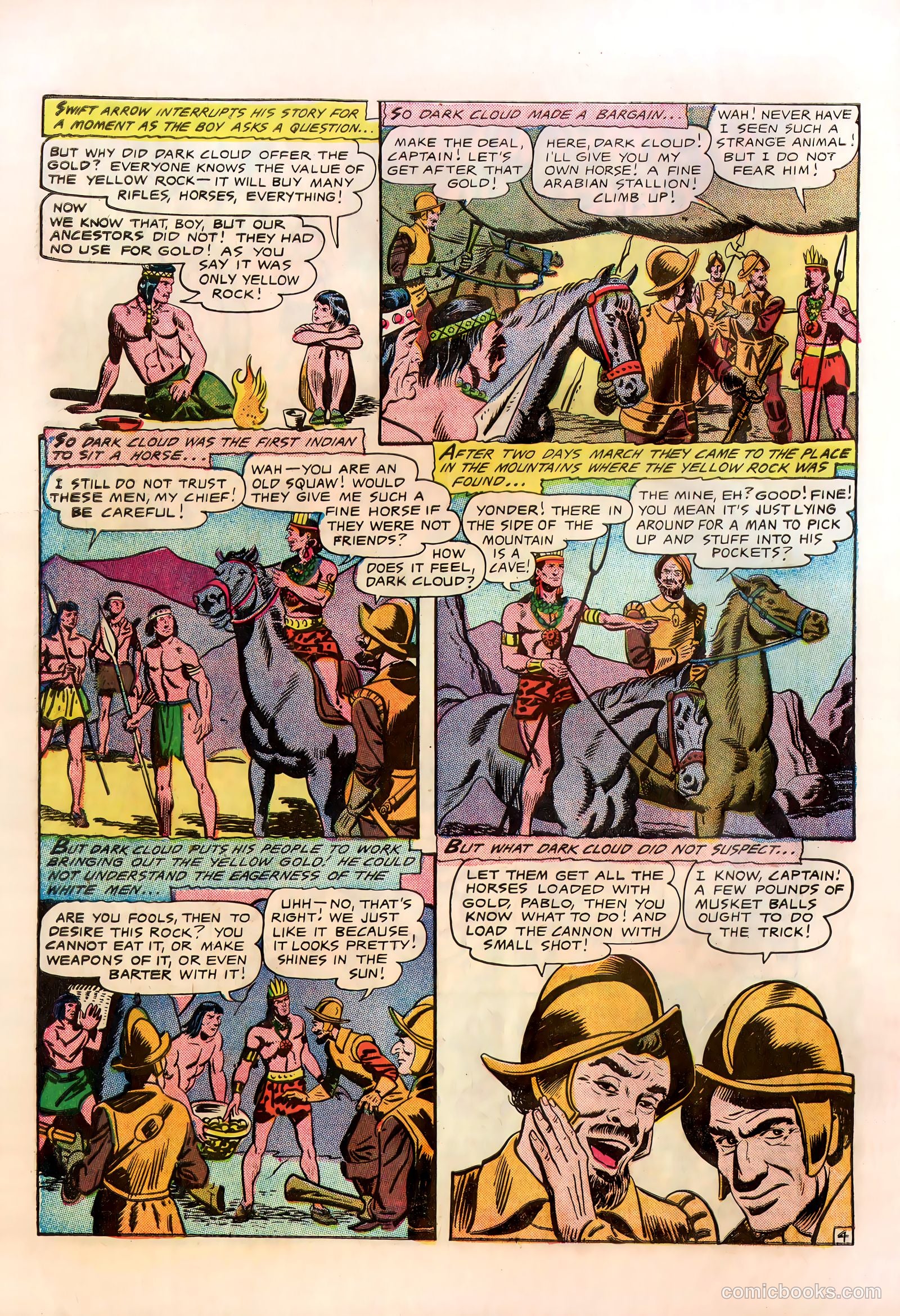 Swift Arrow #1 (1957) — page 32 of 36