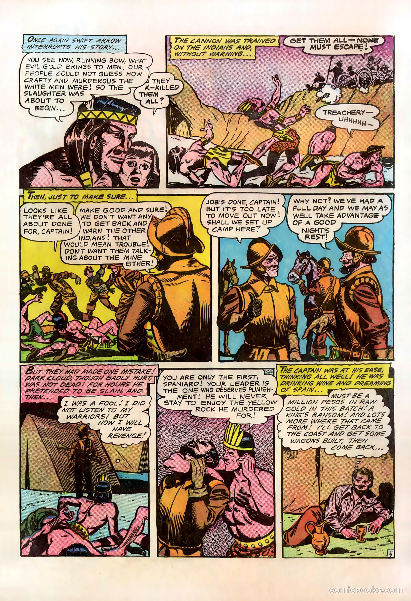 Swift Arrow #1 (1957) — page 33 of 36