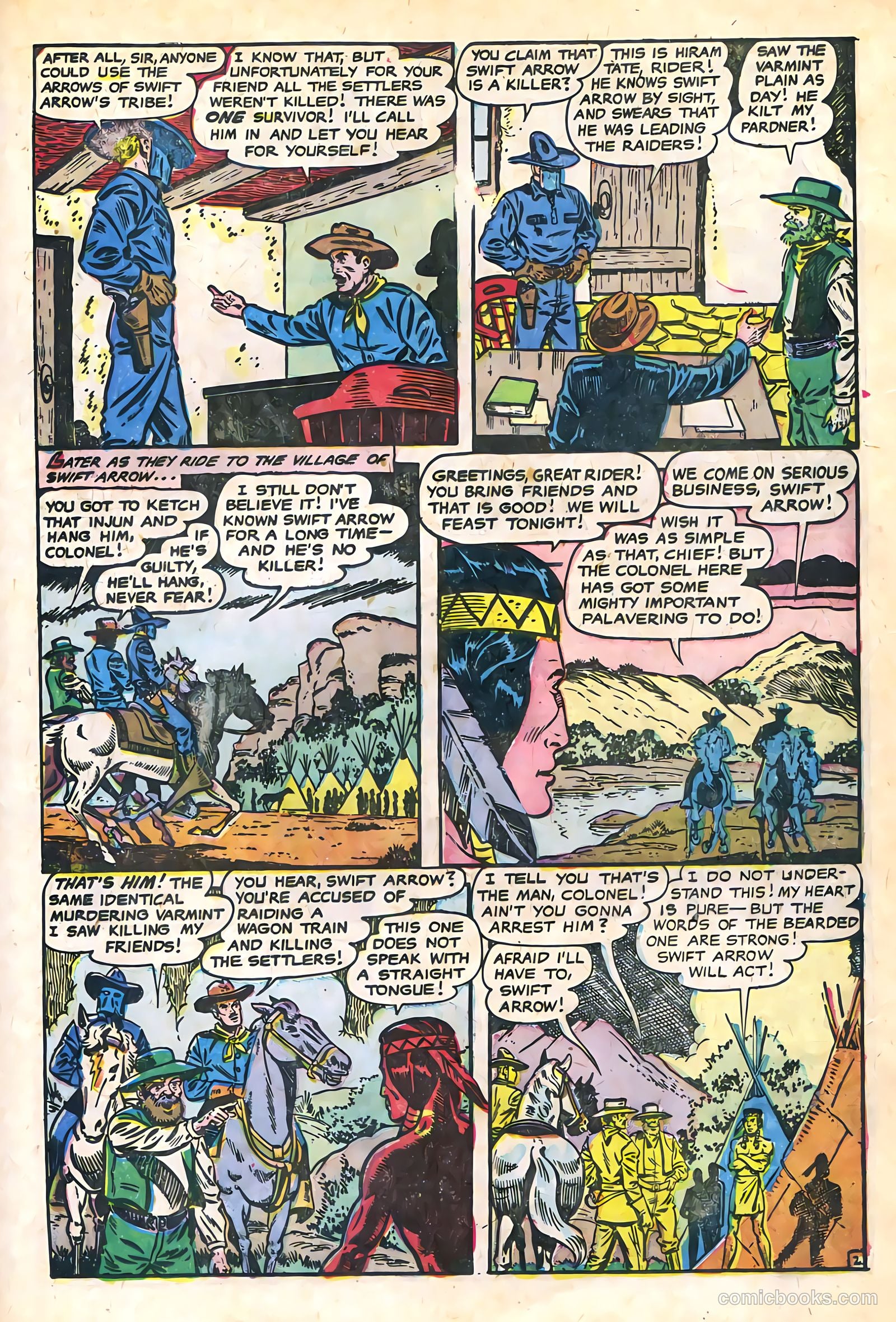 Swift Arrow #2 (1957) — page 13 of 36