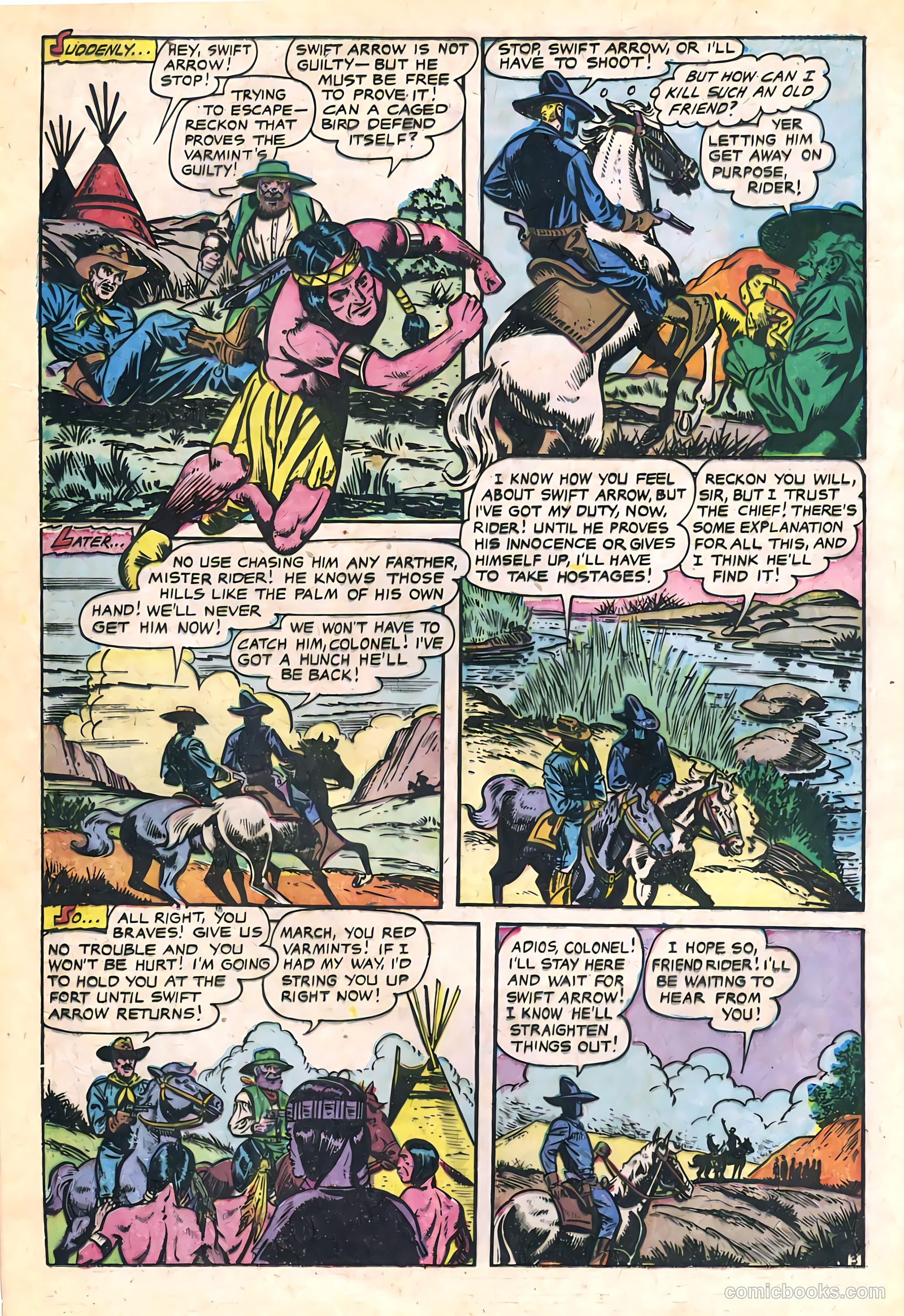 Swift Arrow #2 (1957) — page 14 of 36