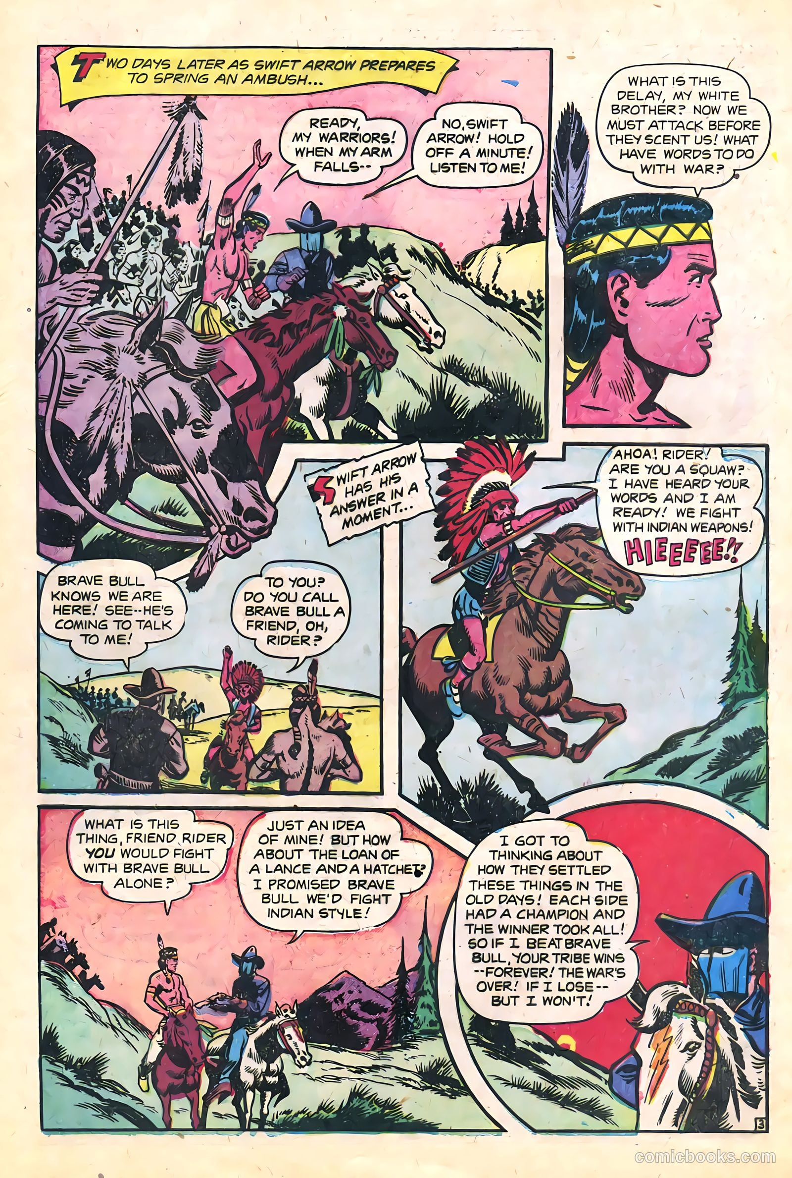 Swift Arrow #2 (1957) — page 30 of 36