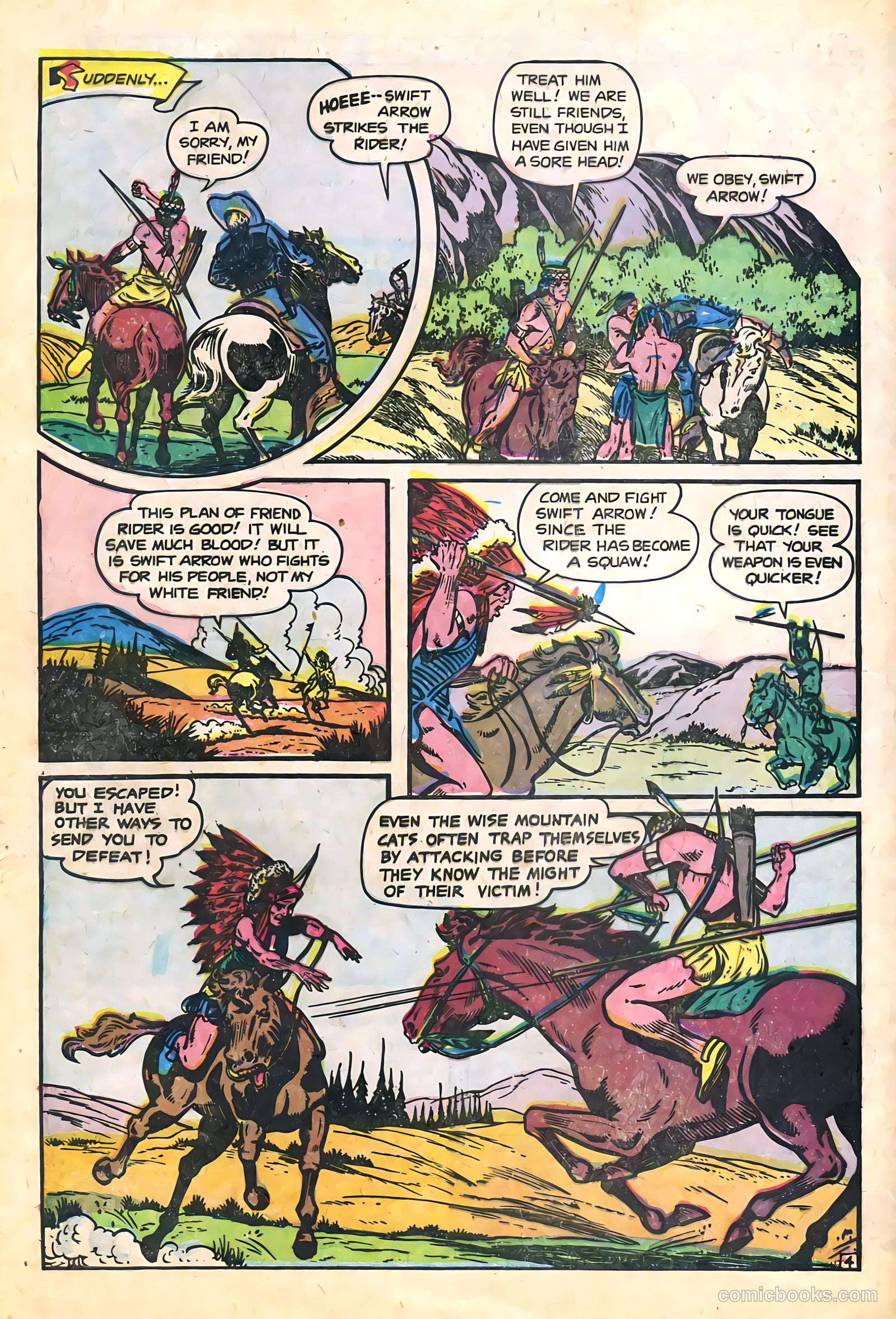 Swift Arrow #2 (1957) — page 32 of 36