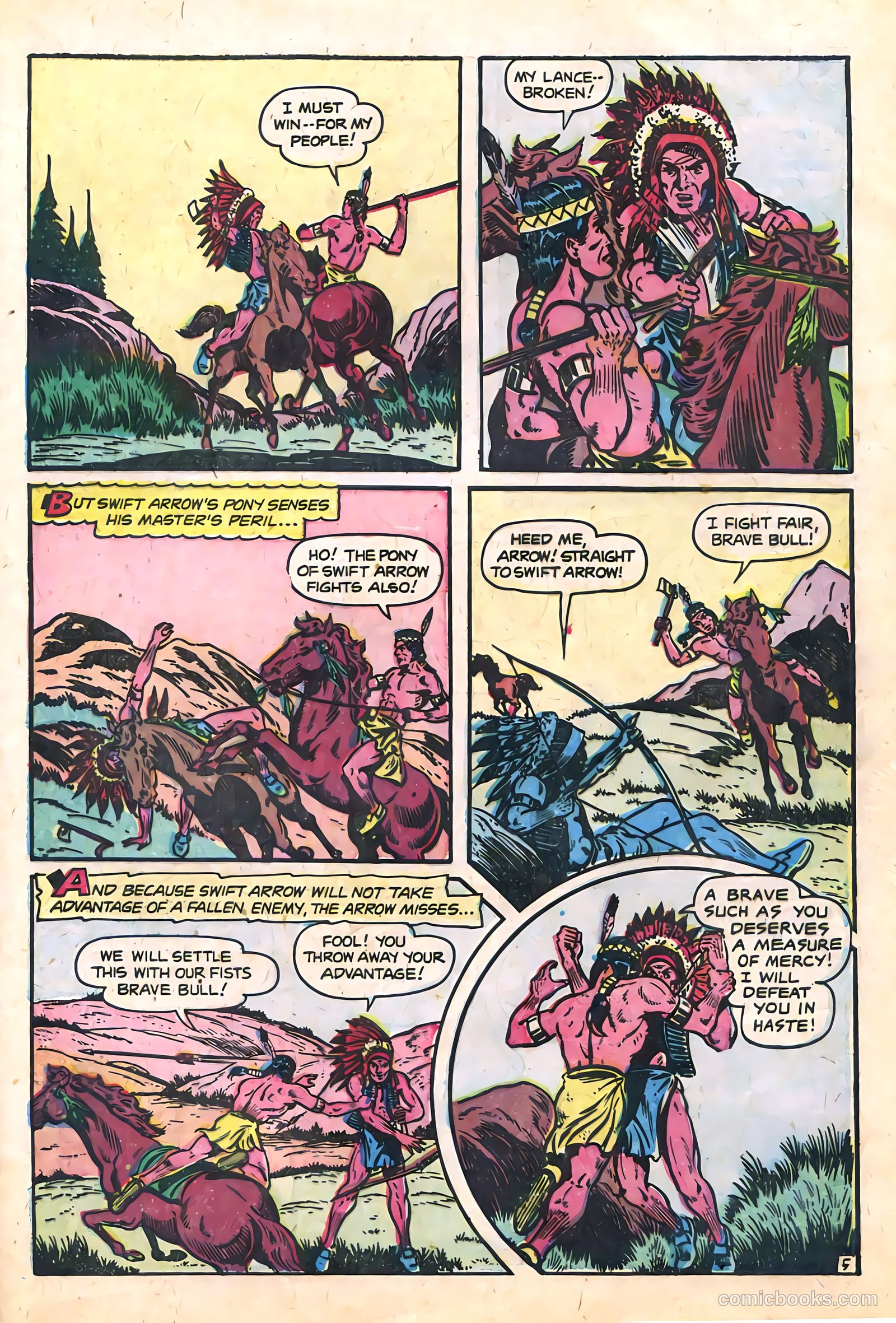 Swift Arrow #2 (1957) — page 33 of 36