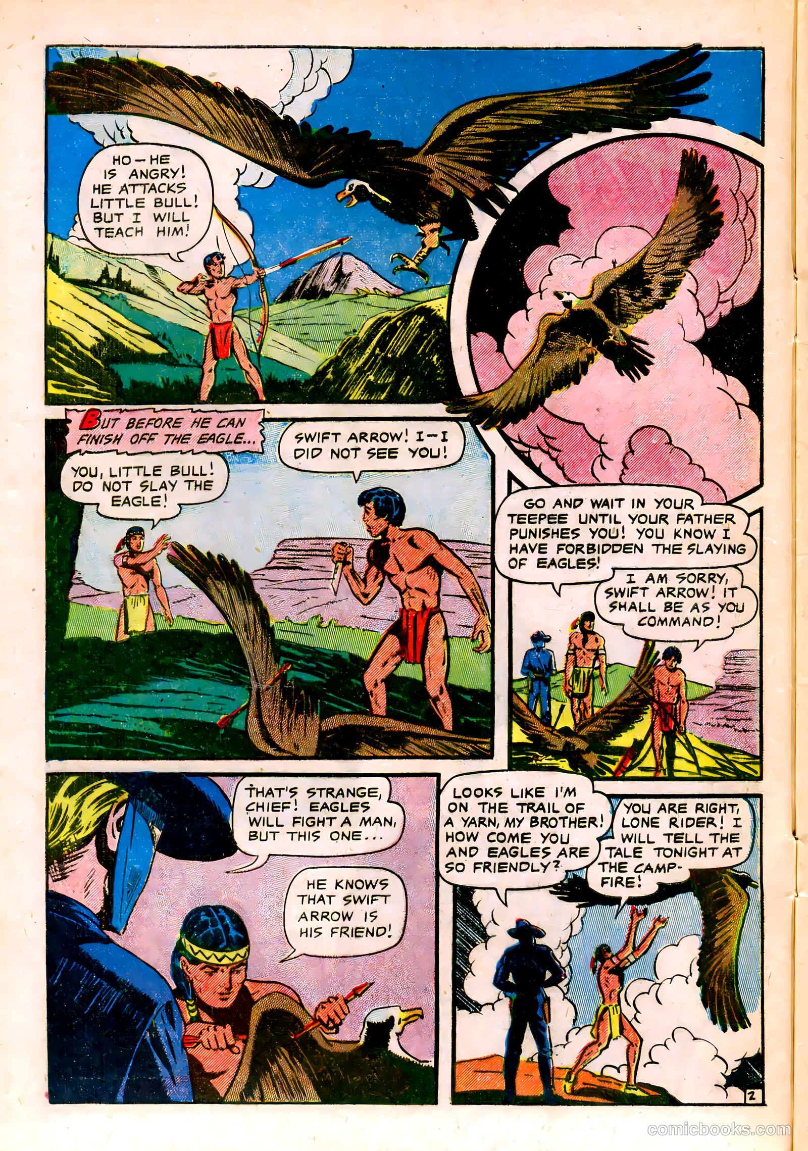 Swift Arrow #2 (1954) — page 6 of 36