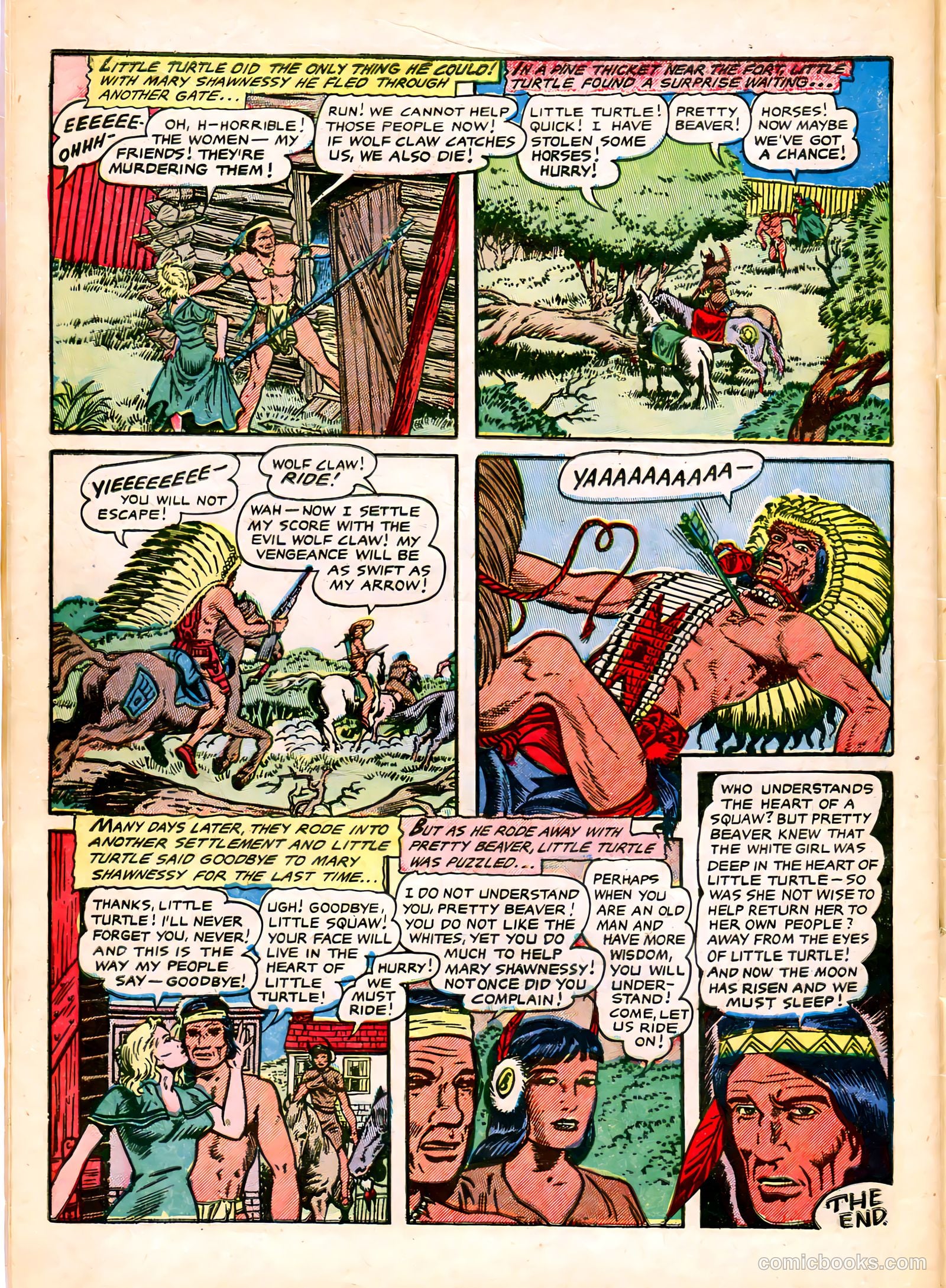Swift Arrow #2 (1954) — page 32 of 36