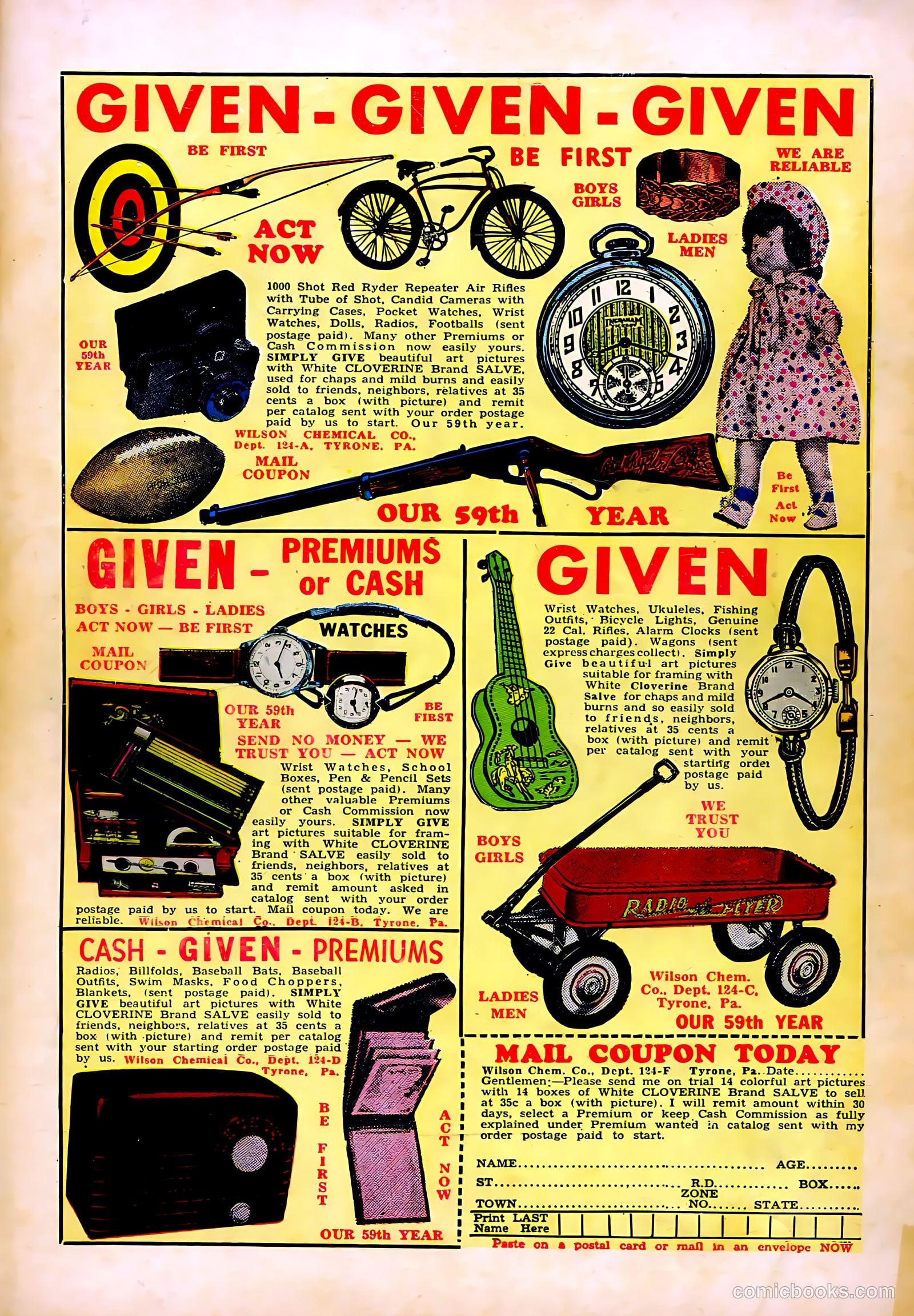 Swift Arrow #2 (1954) — page 36 of 36