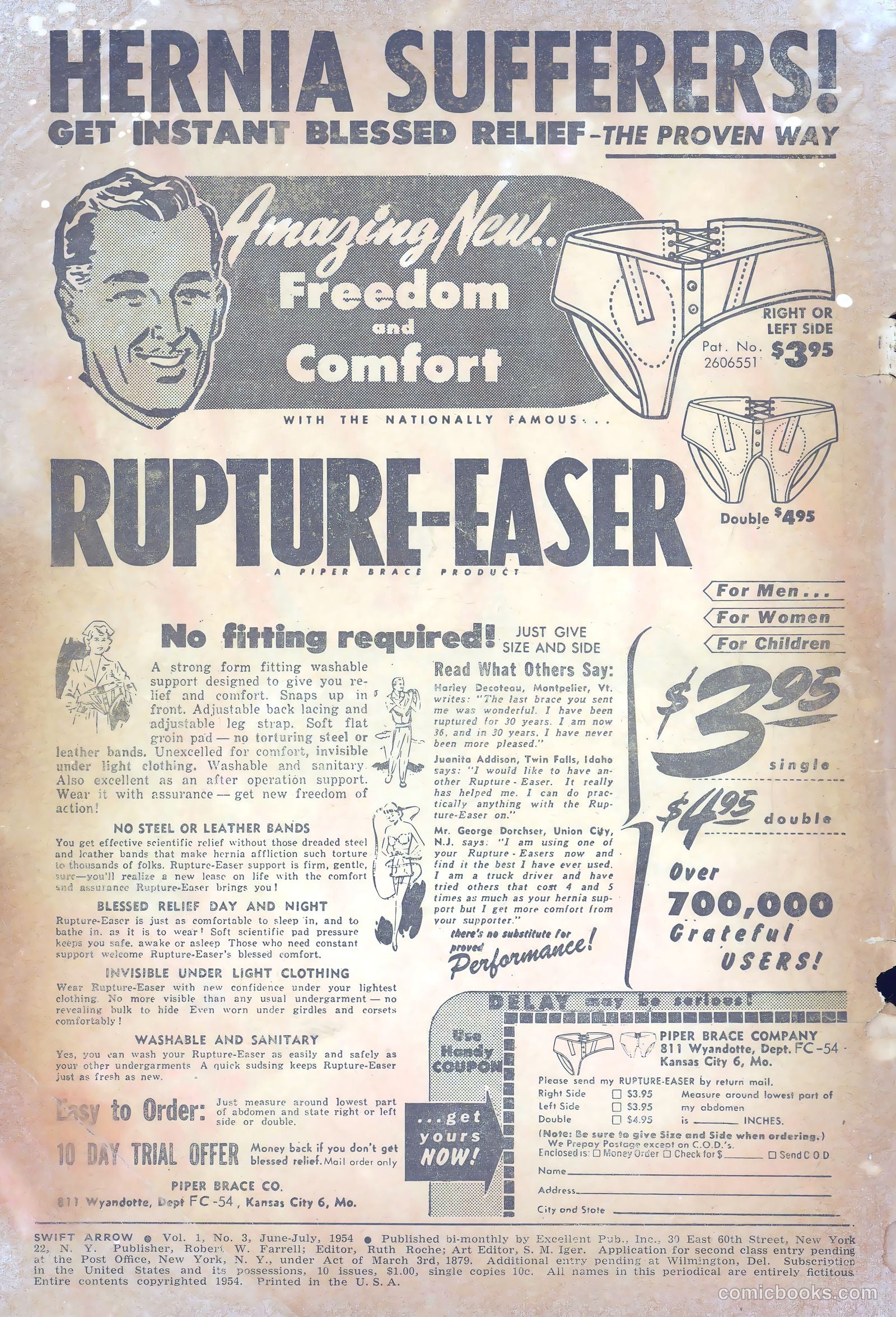 Swift Arrow #3 (1954) — page 2 of 35