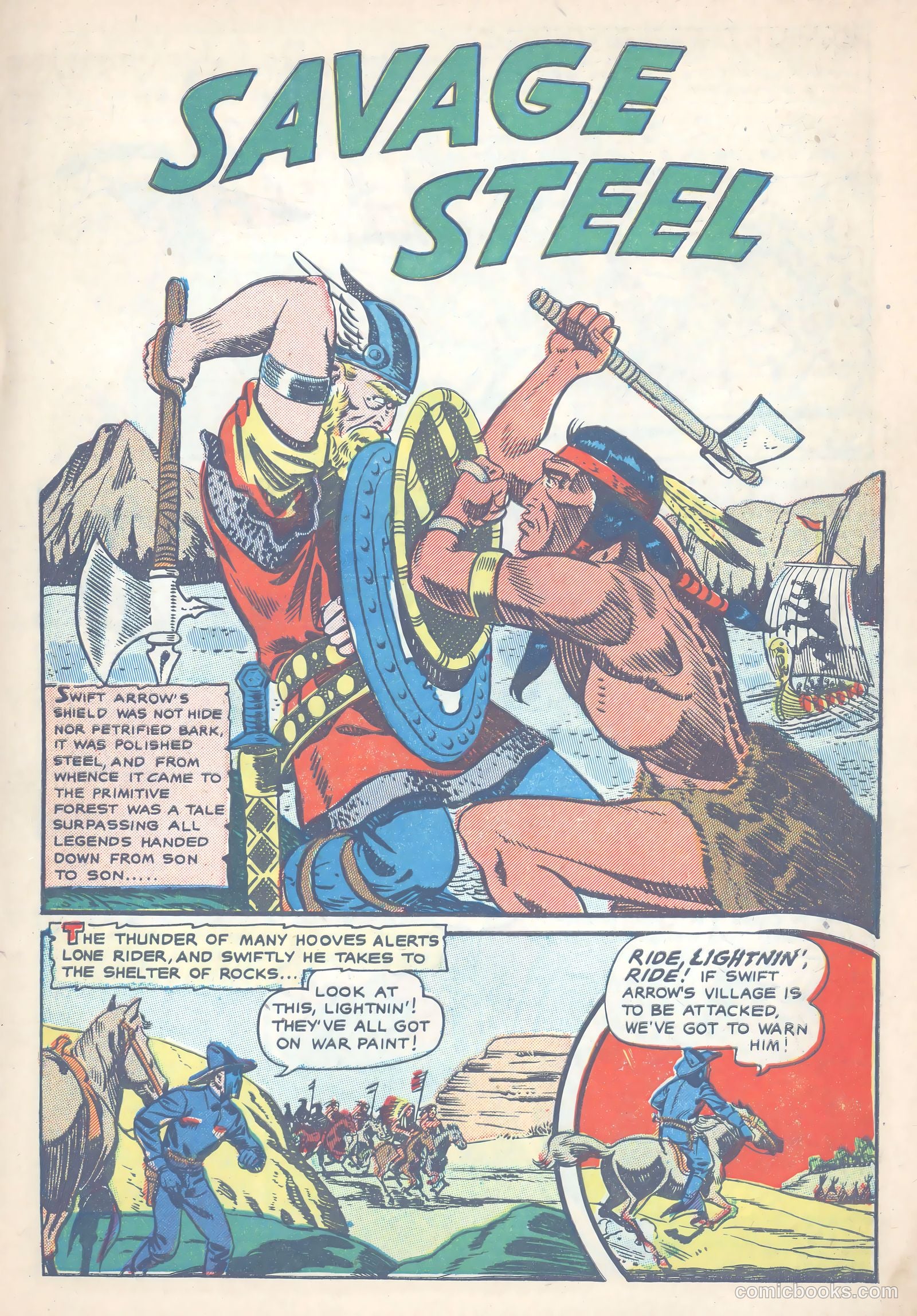 Swift Arrow #3 (1954) — page 5 of 35