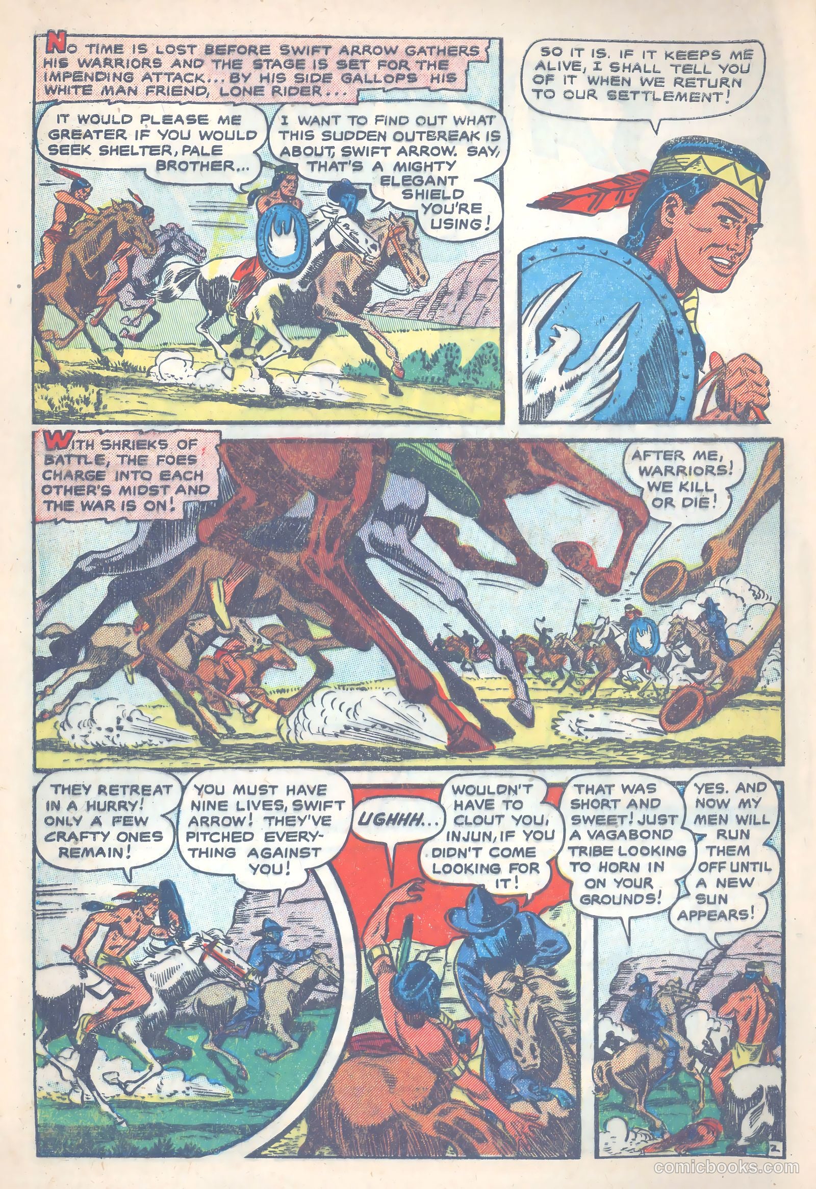 Swift Arrow #3 (1954) — page 6 of 35
