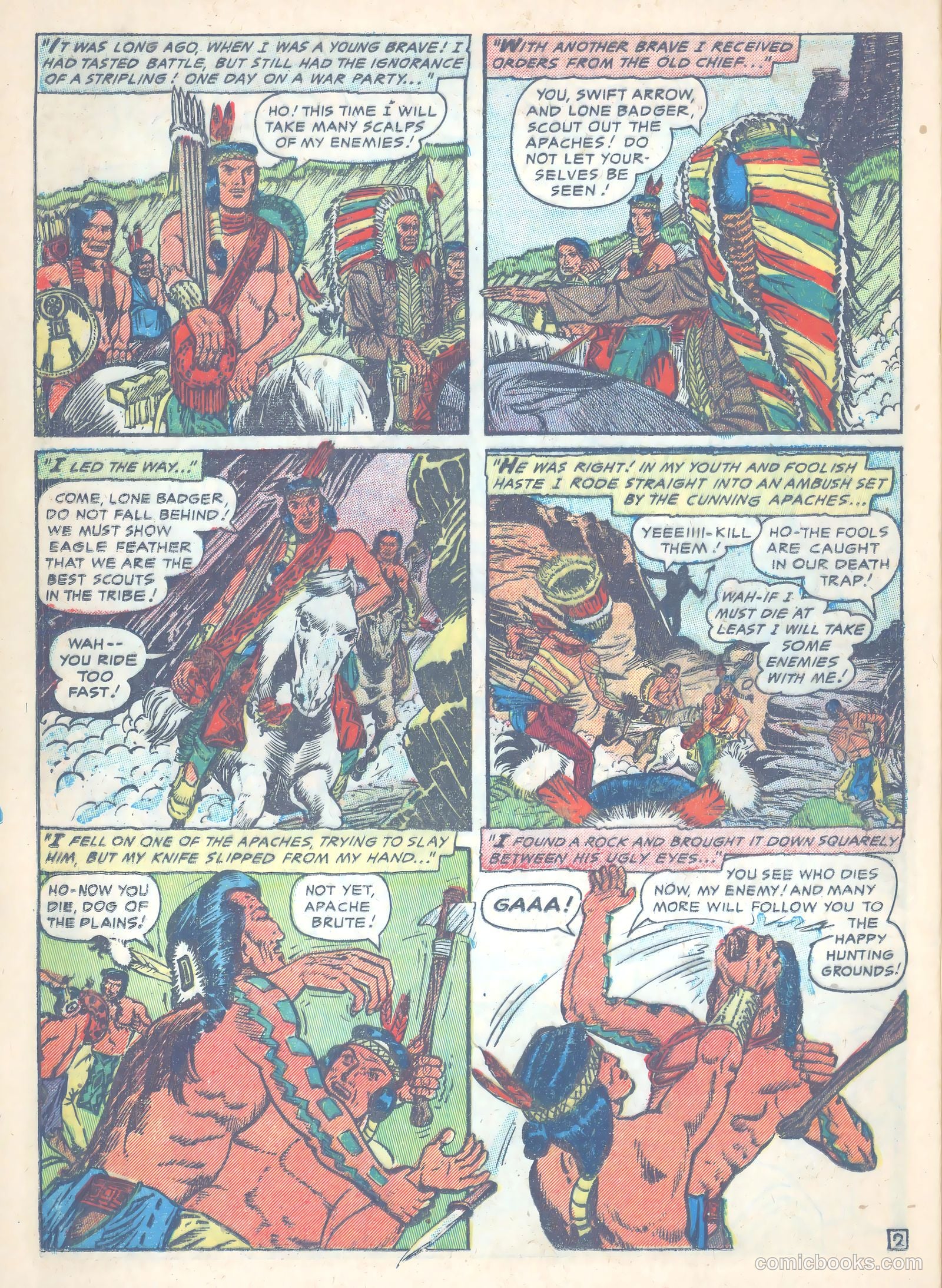 Swift Arrow #3 (1954) — page 21 of 35