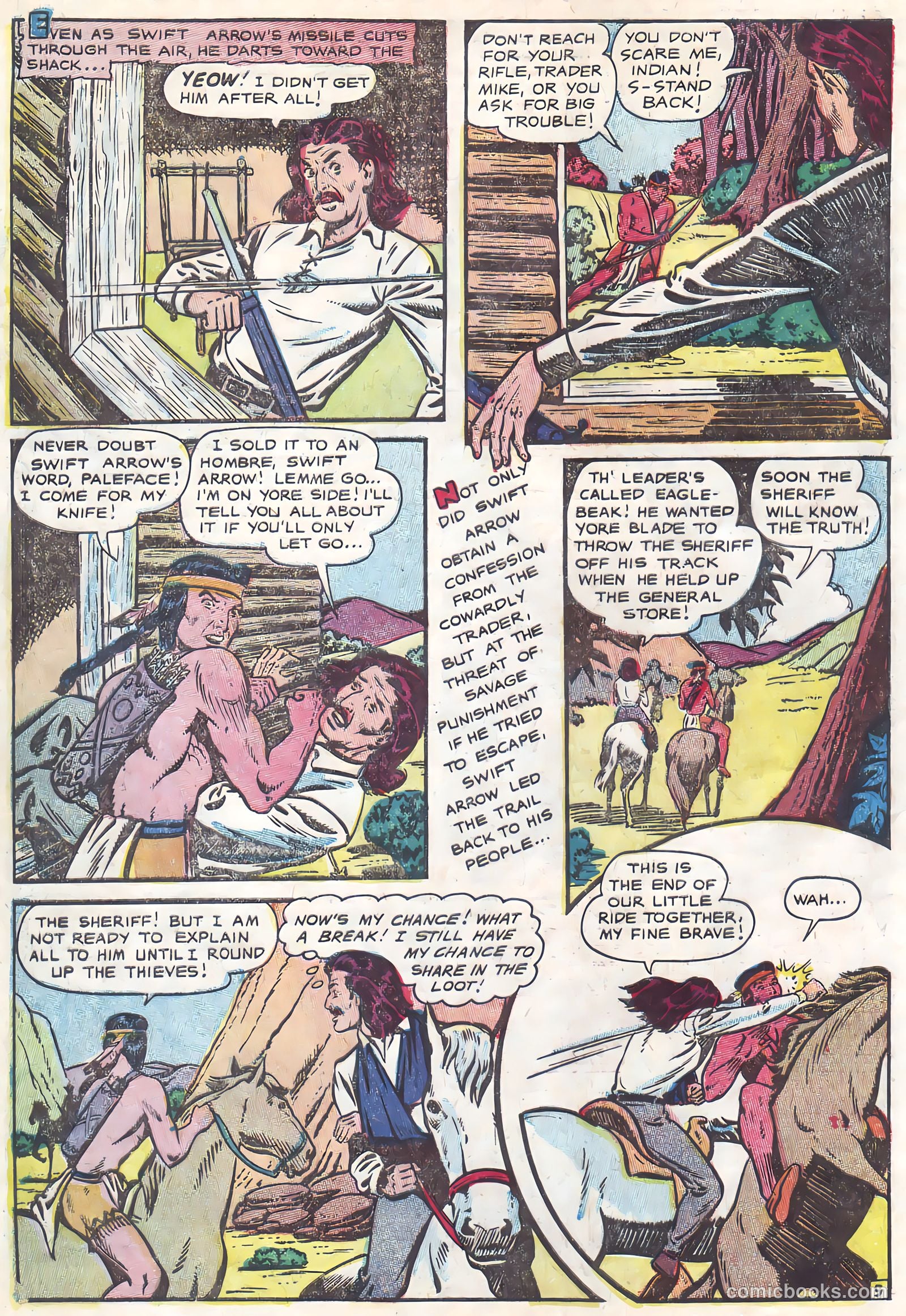 Swift Arrow #3 (1957) — page 8 of 36