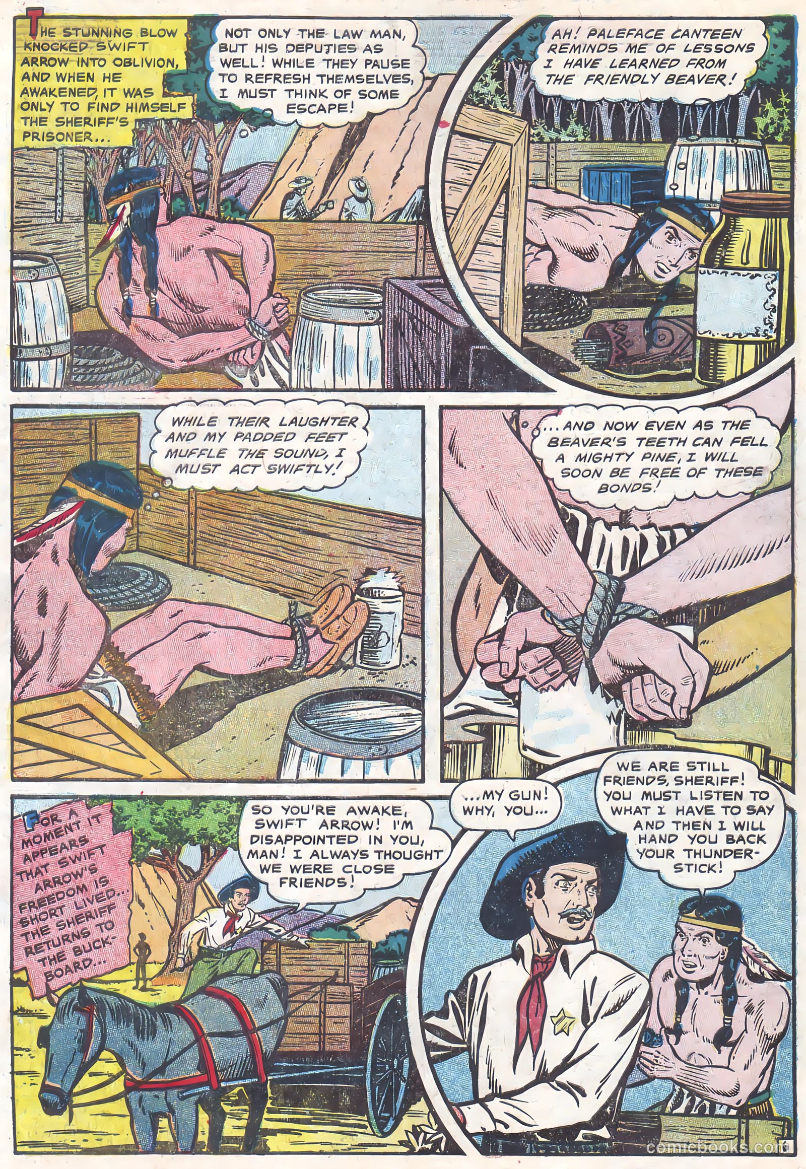 Swift Arrow #3 (1957) — page 9 of 36