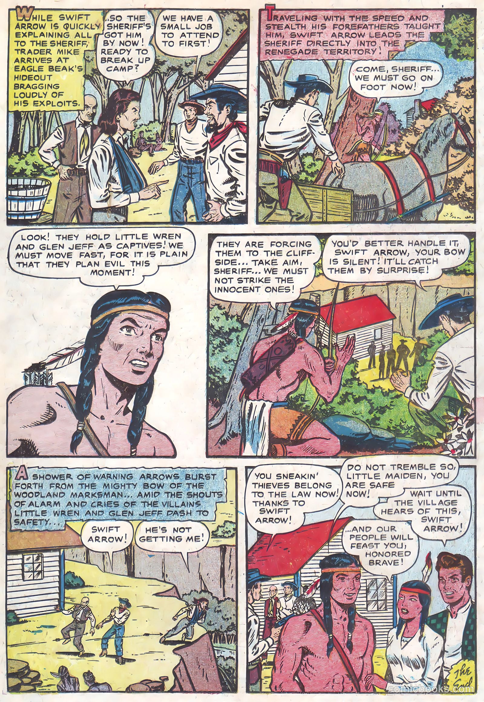 Swift Arrow #3 (1957) — page 12 of 36